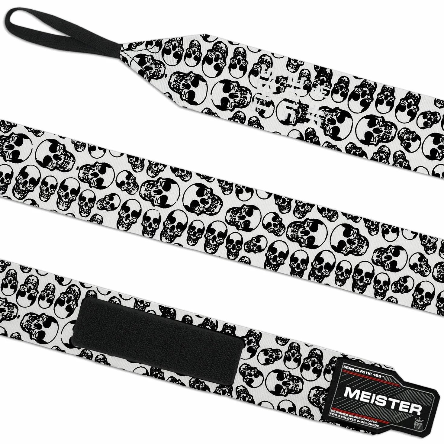 Meister Adulto 180" Vendas de Mano Semi-Elásticas para MMA Boxeo
