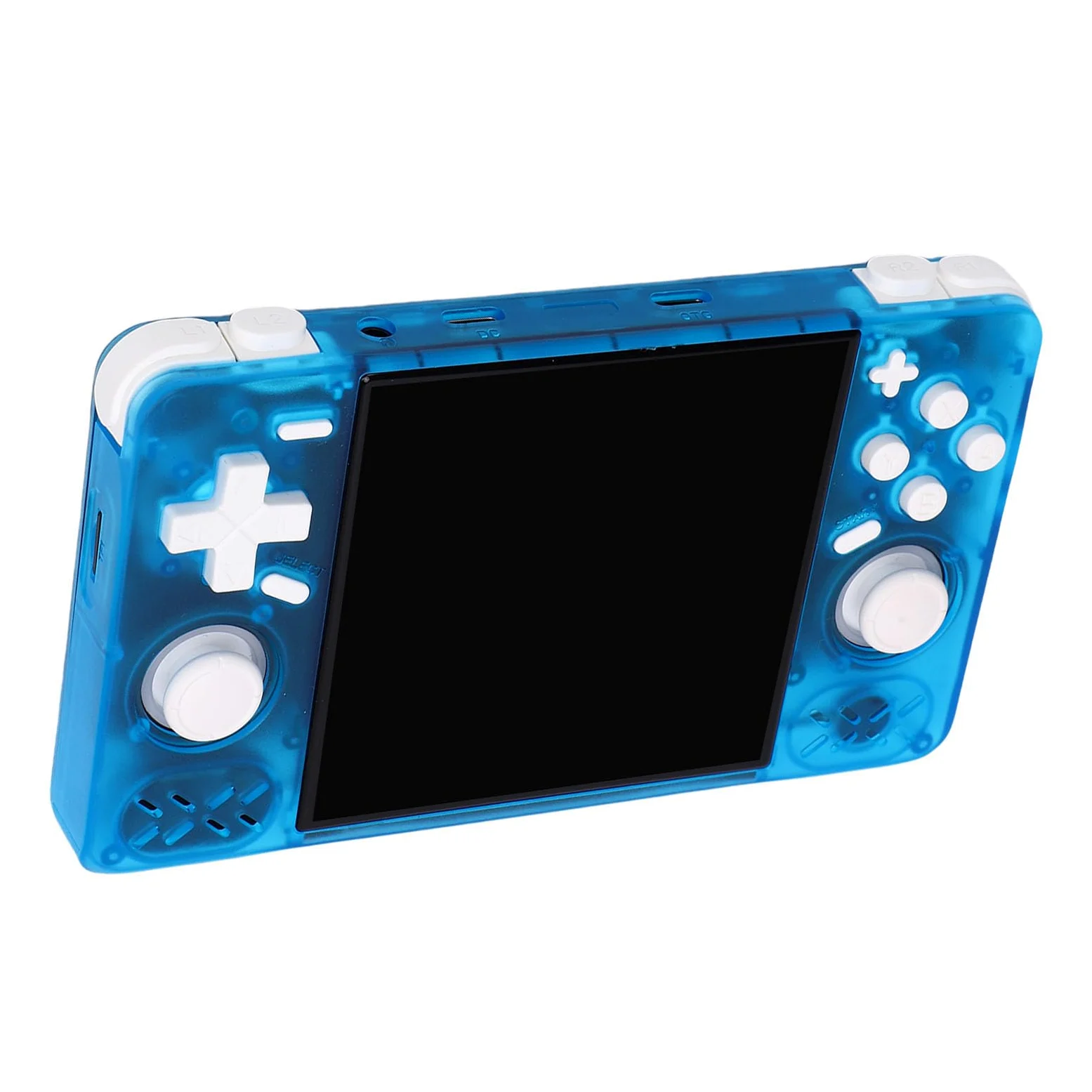 Consola de Juegos Portátil Retro Pantalla HD de 4,0 Pulgadas Consola de Juegos Recargable Portátil de 1,5 GHz con Batería de 4000 MAh - RK3326 64 bits A35, Soporte de 256 GB, Diseño (128GB)