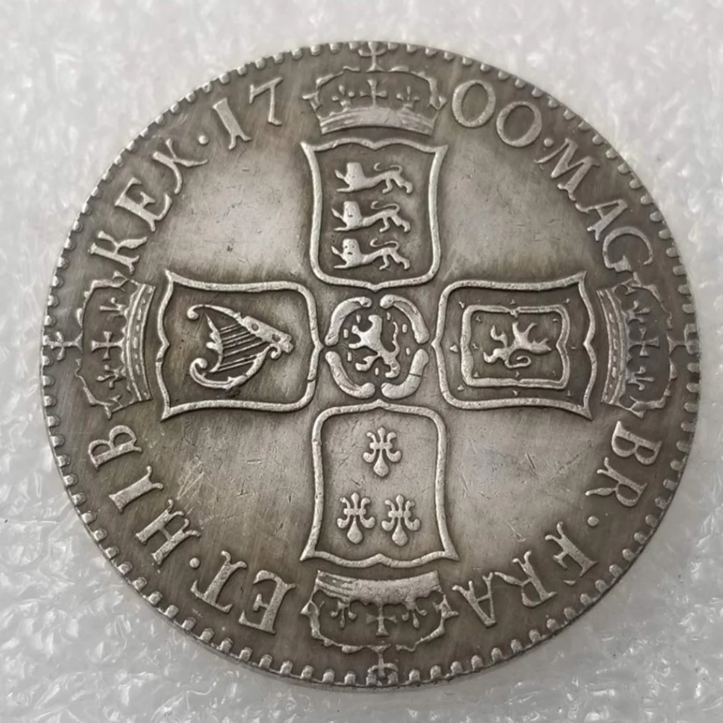 1700 monedas antiguas antiguas británicas antiguas del Reino Unido - Gran Chelín Británico Moneda Vieja - Monedas conmemorativas sin circular-Descubre la historia de monedas BestShop