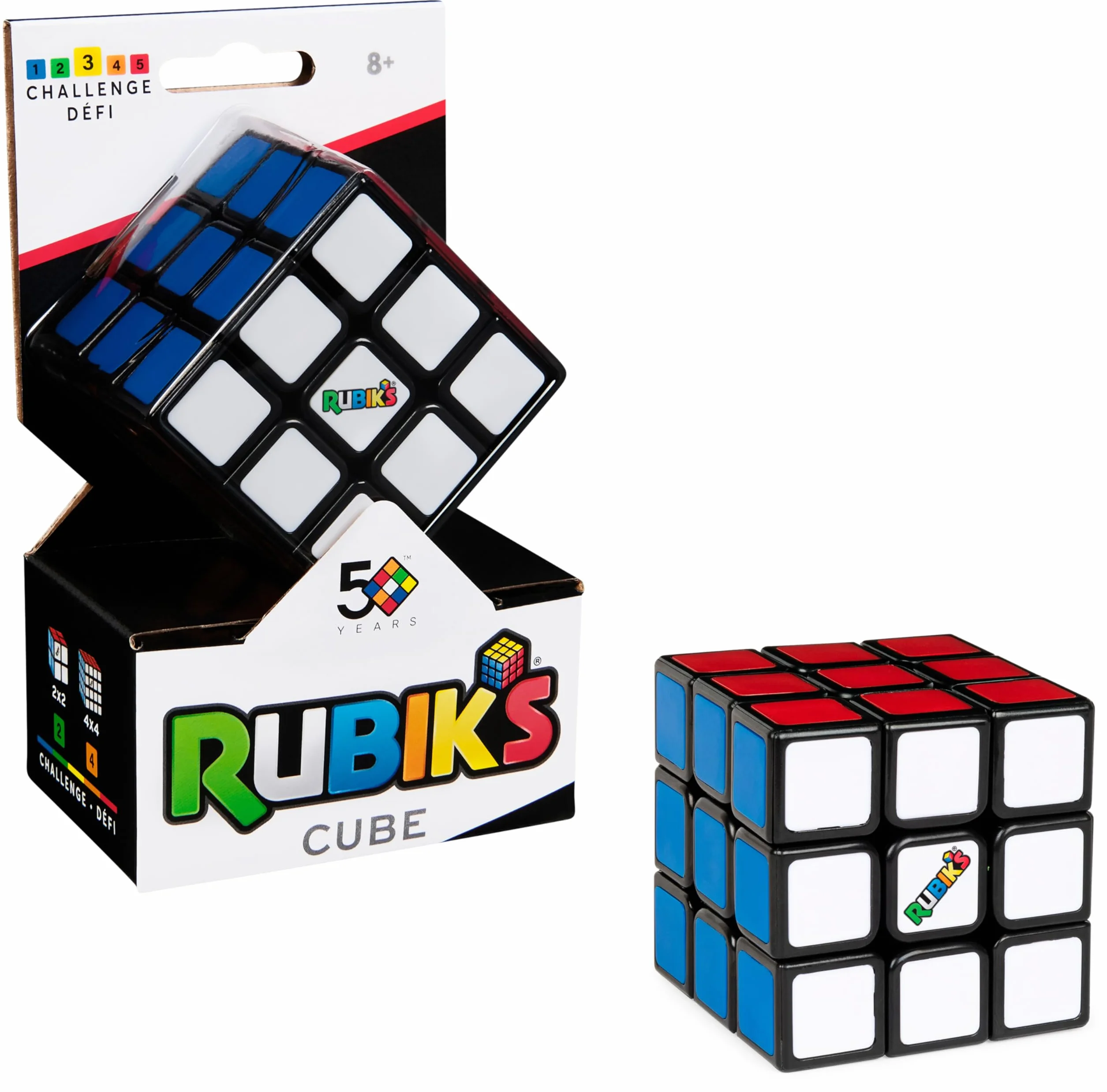 Rubiks Speed Cube - Cubo de Rubik Rápido Rompecabezas para Adultos y Niños 8 Años+