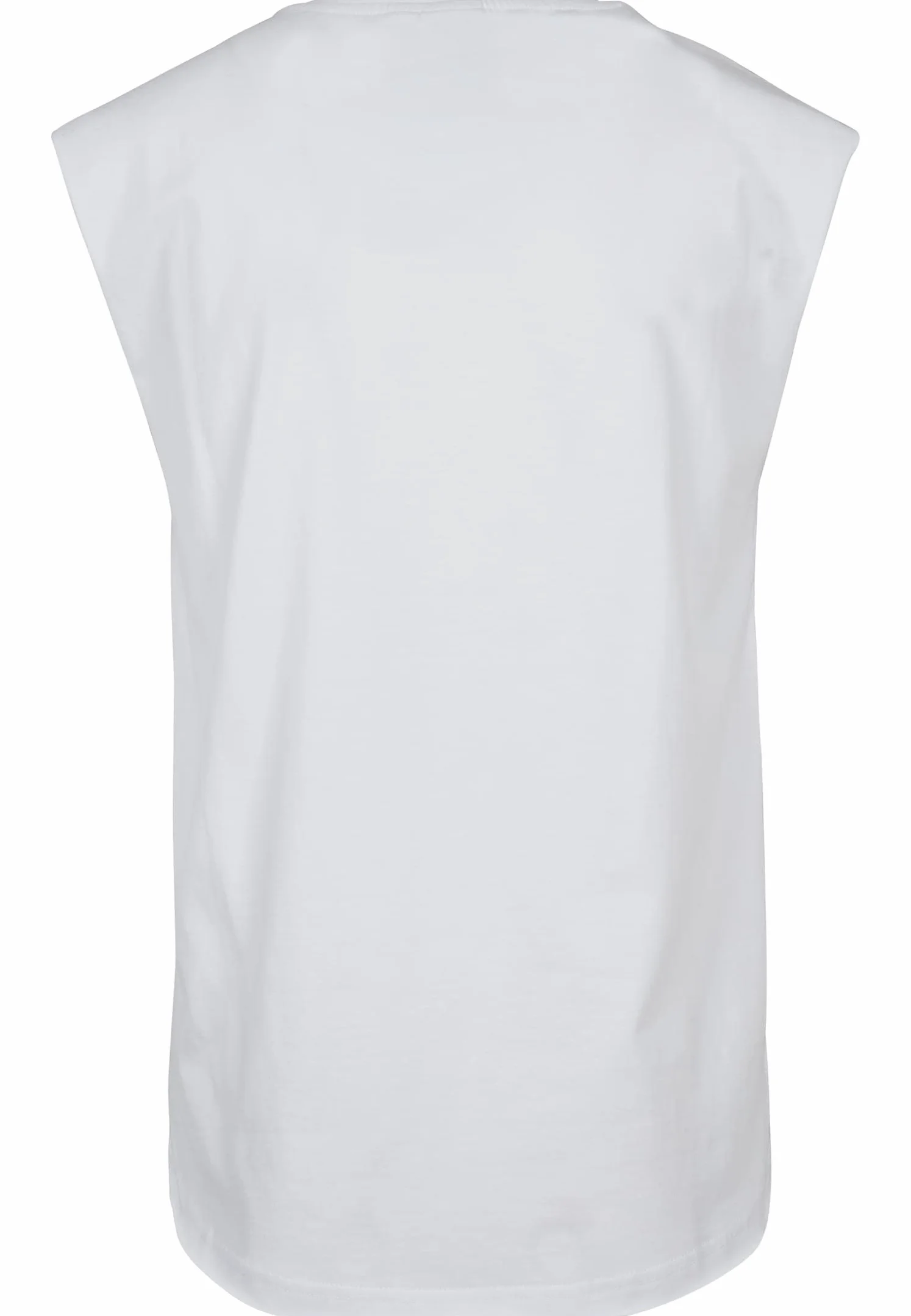 Urban Classics Open Edge Sleeveless Tee Hombre Camiseta Negro