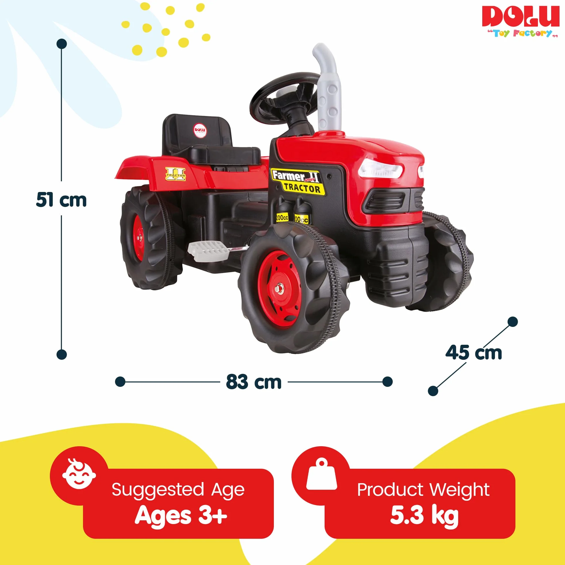 Dolu - Tractor a Pedales (6268050)