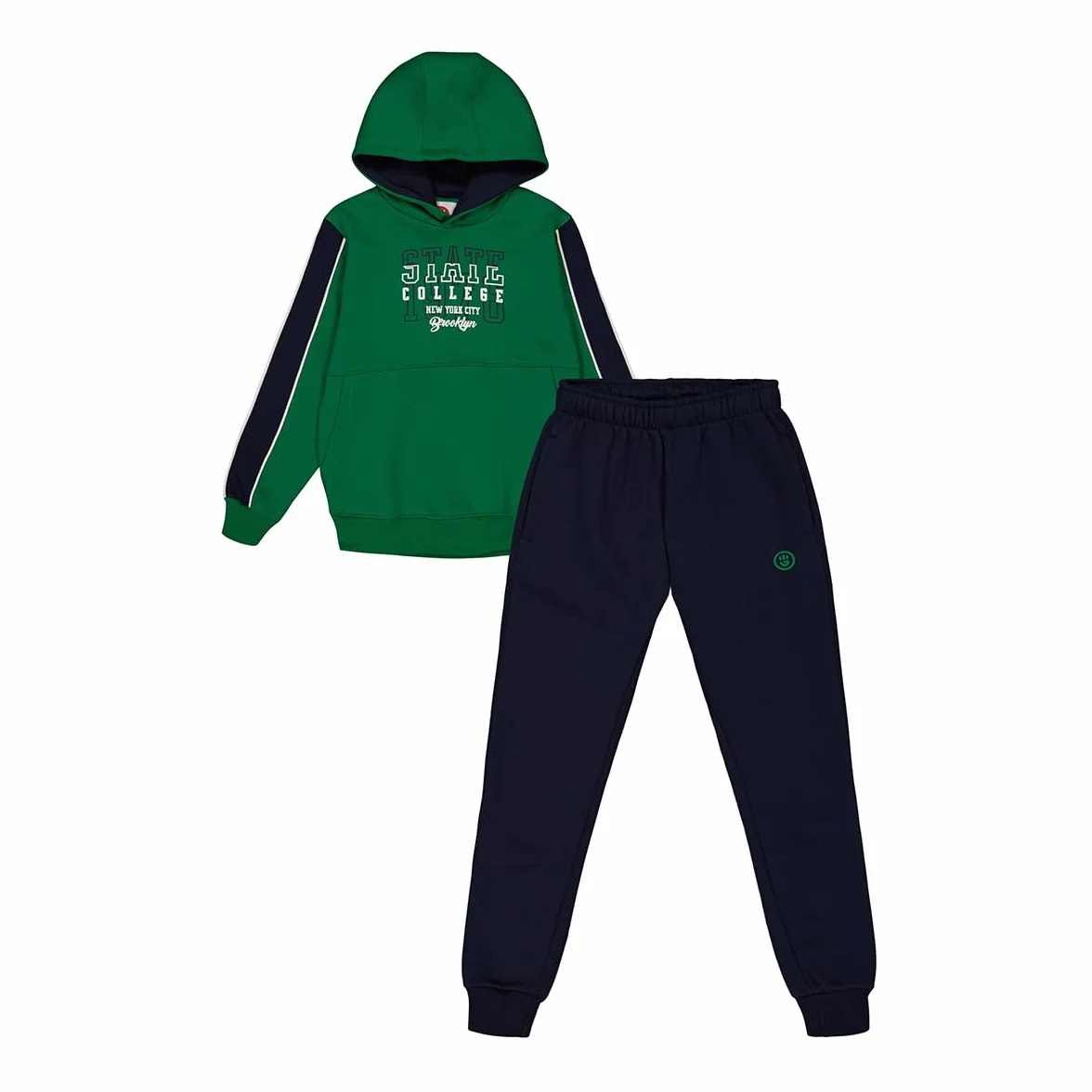 Chándal Niño Completo 2 Piezas Sudadera y Pantalón Deportivo para Colegio Tallas 6-14 años