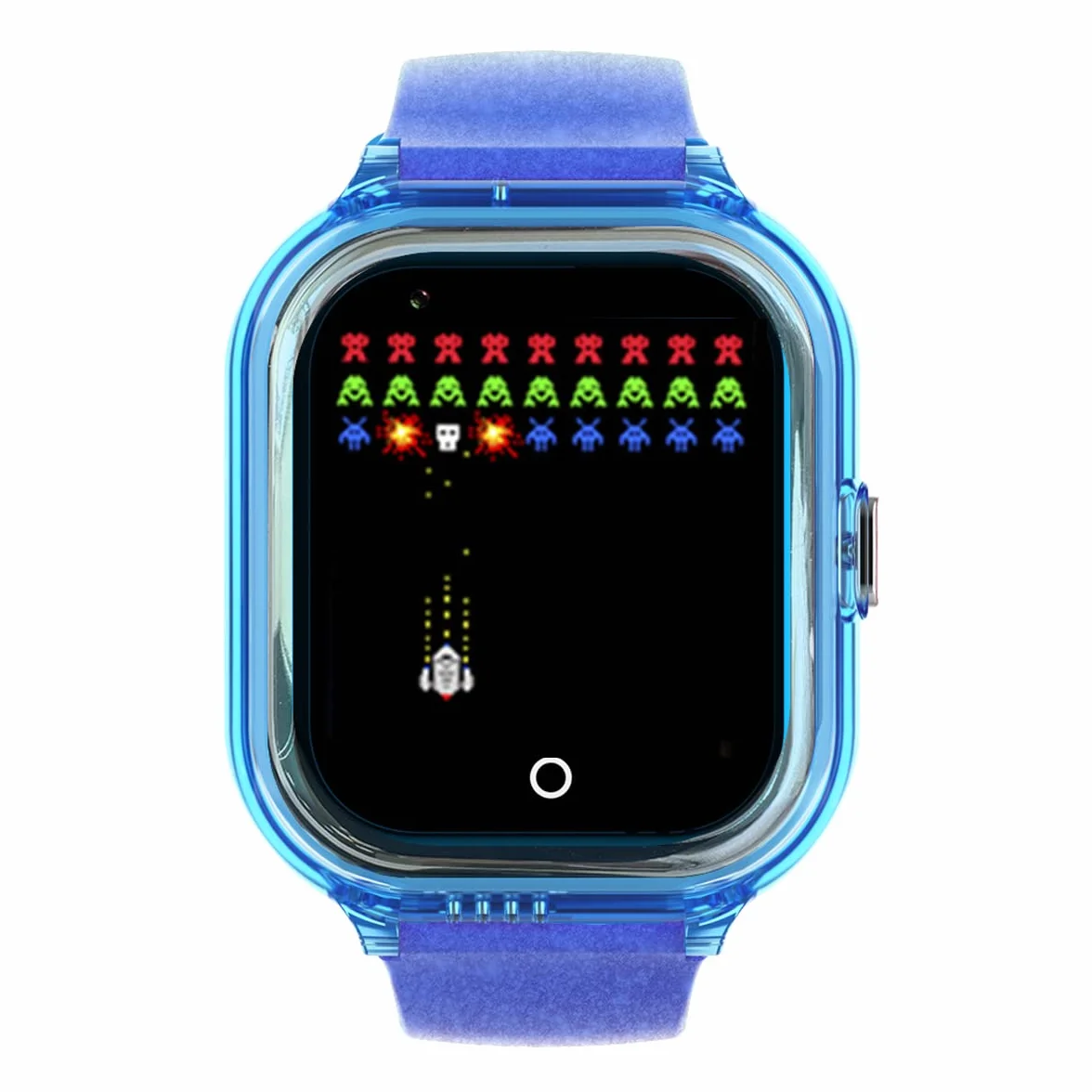 Reloj Inteligente Niño con Localizador GPS, Juegos, Cámara, Llamadas, SOS, SIM Incluida Azul