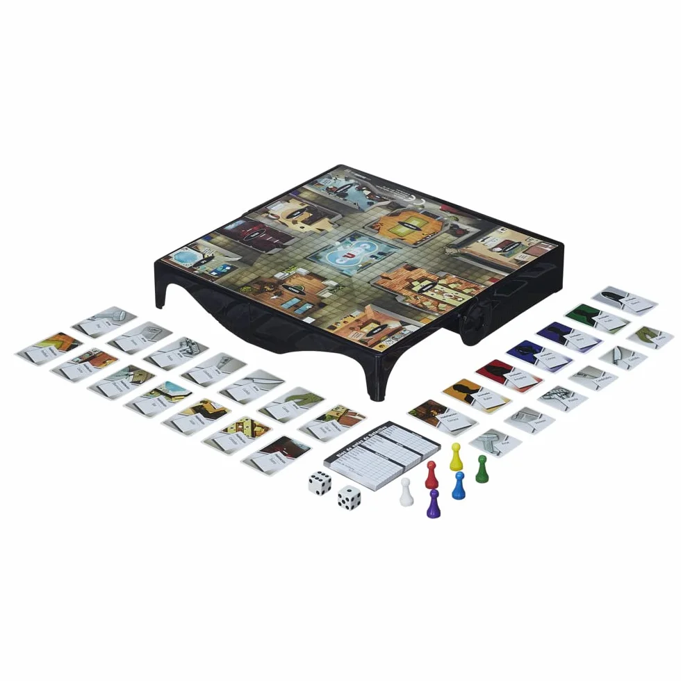 Hasbro Gaming Cluedo Grab & Go Juego de Mesa Detectives Viaje Multijugador Regalo Niños
