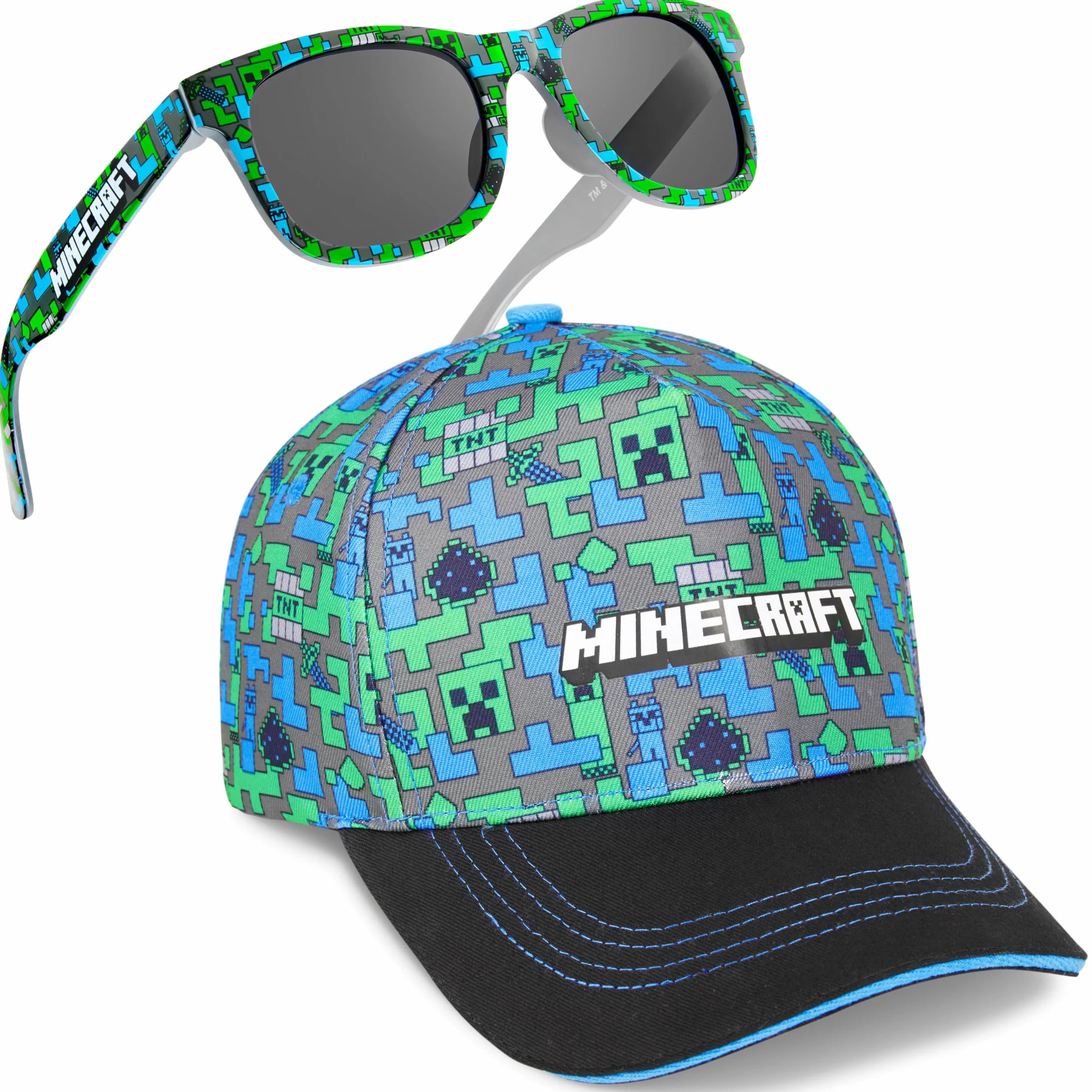 Pokemon Super Mario Fortnite Gorra Niño Gafas Sol UV400 Set Gorra Infantil Verano Regalos