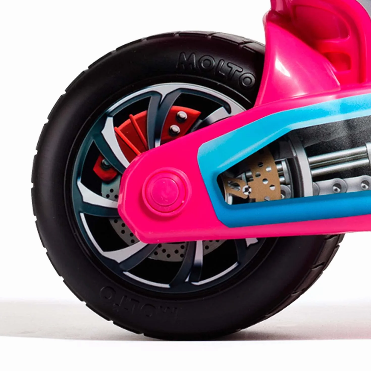 Moto correpasillos Molto Cross Race Rosa