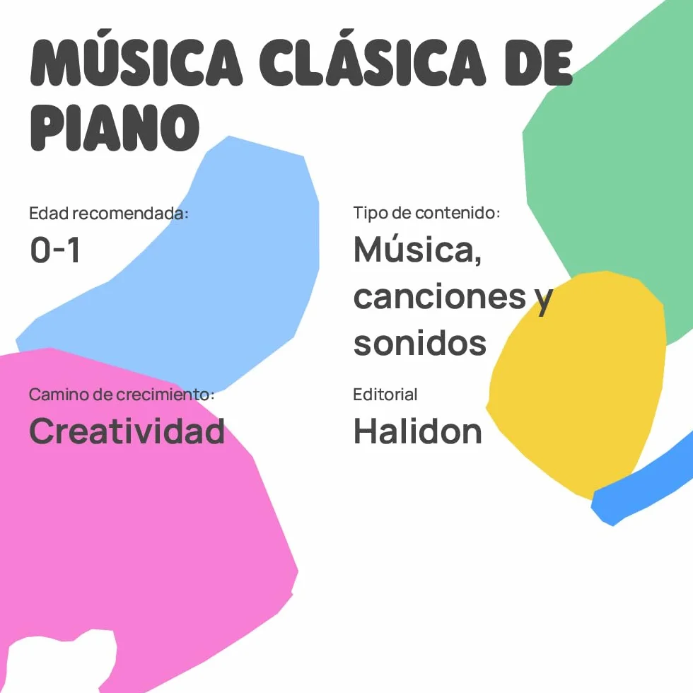 FABA Personaje Sonoro – Música clásica de Piano – Musica, Canciones y Sonidos, para niños y niñas 0-1 años, Reproducción con el Cuentacuentos y FABA+, Juguete Educativo, versión en español