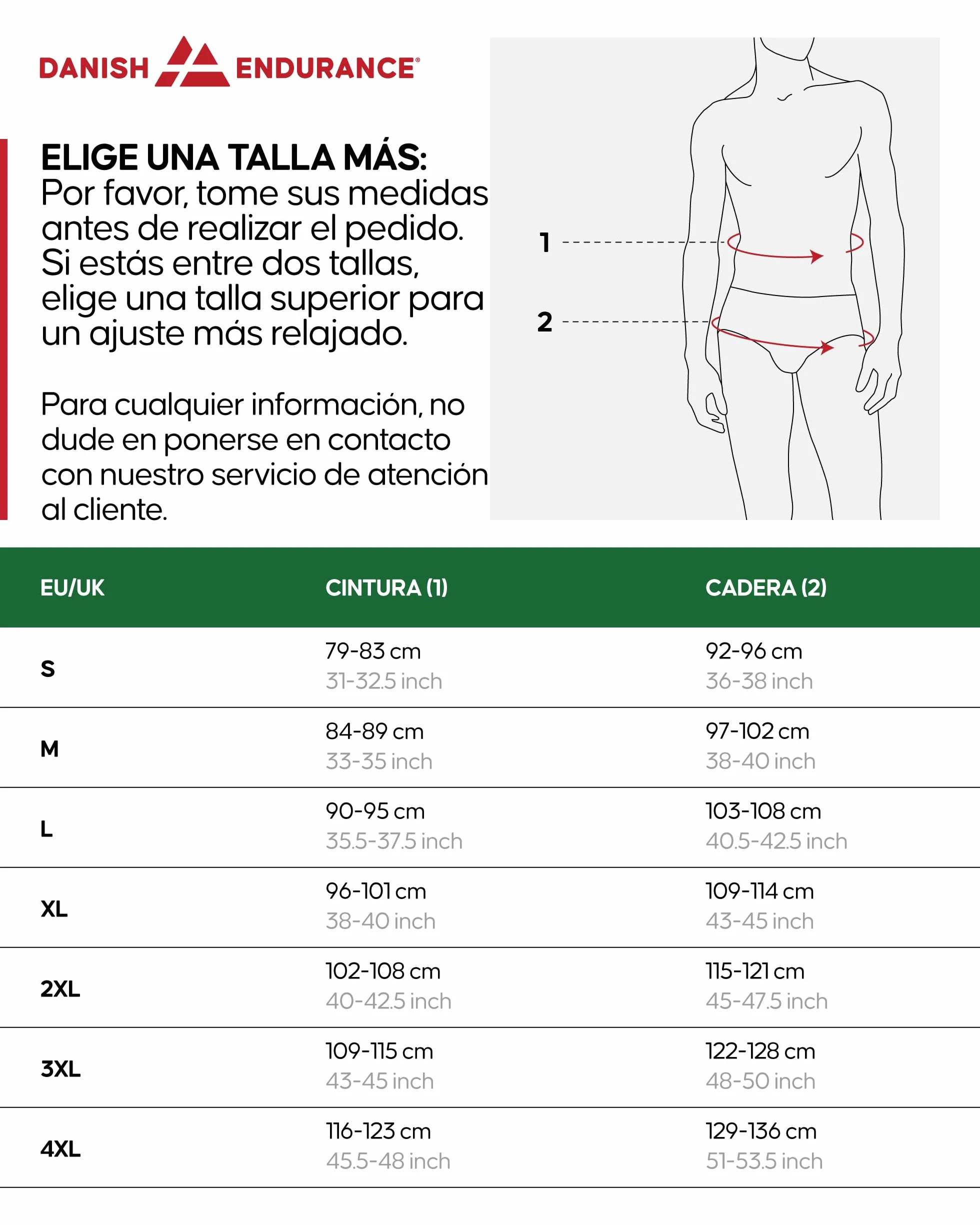DANISH ENDURANCE Calzoncillos Hombre Boxer Tela Algodon Organico Pack