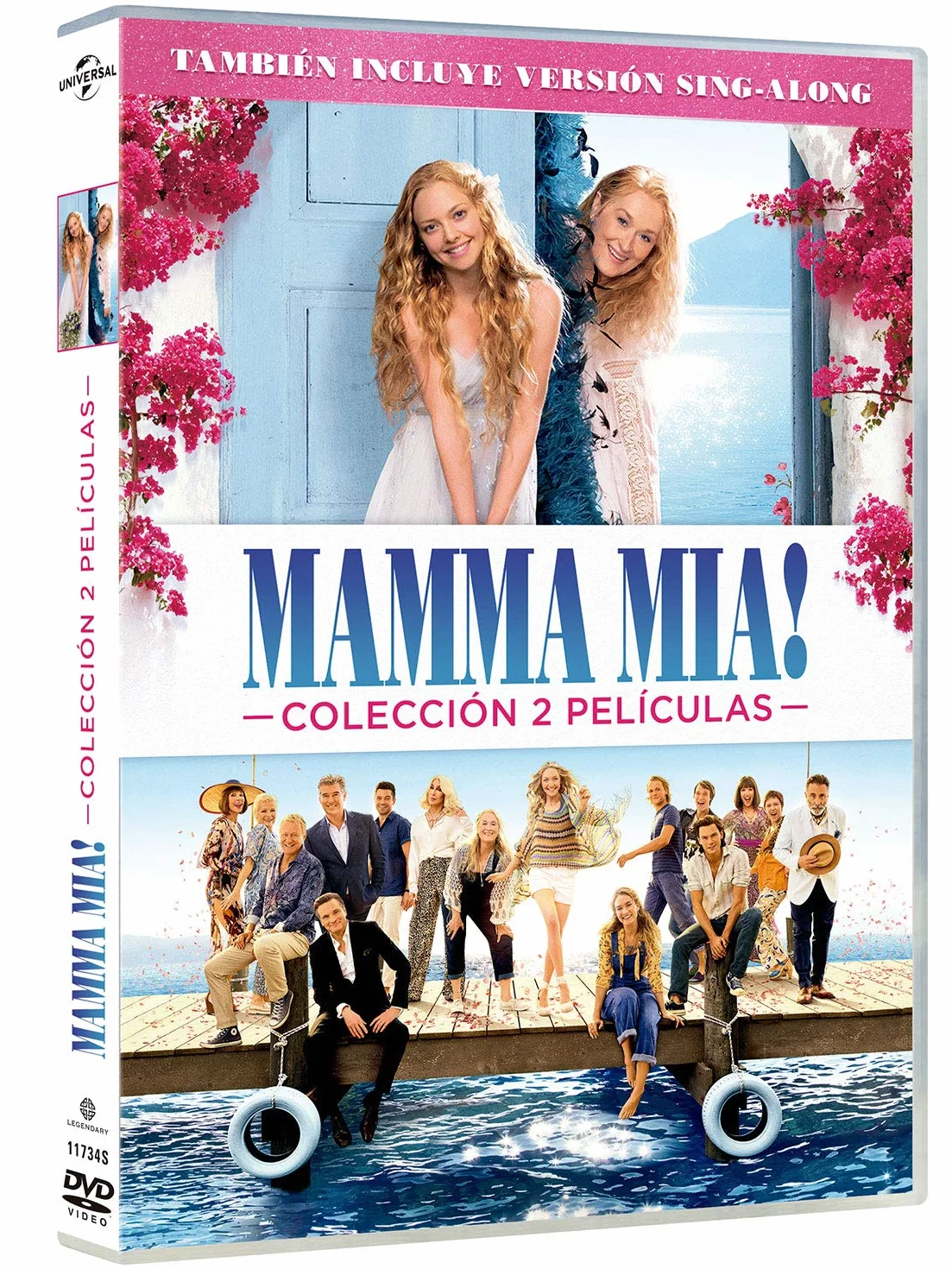 Pack: Mamma Mia 1 + Mamma Mia 2 [DVD]