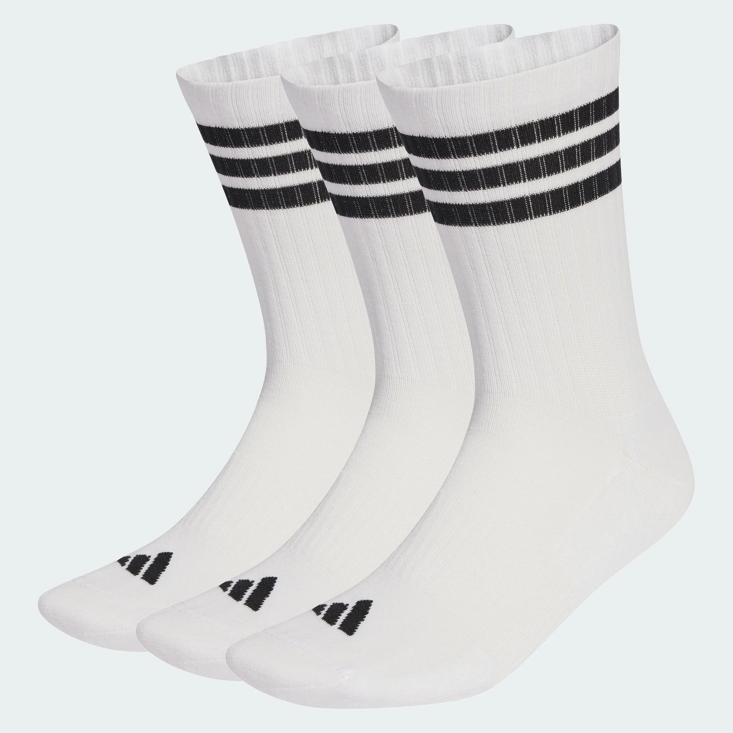 Adidas Pack de 3 pares calcetines clásicos 3 bandas amortiguación