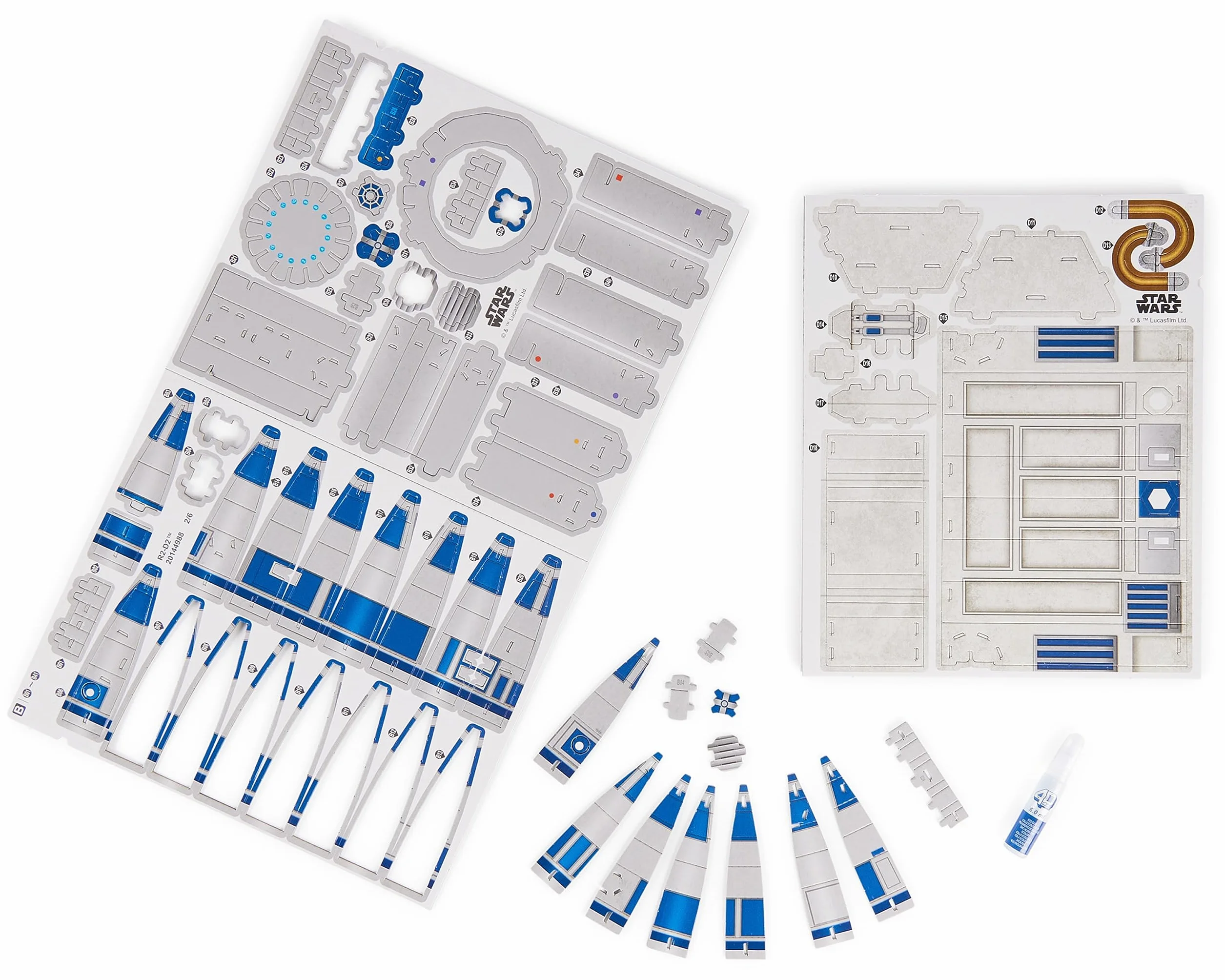 Puzz4D Maqueta R2-D2 Puzzle 3D Star Wars Maquetas para Construir Adultos Juegos de Mesa Juguetes Niños 12 Años