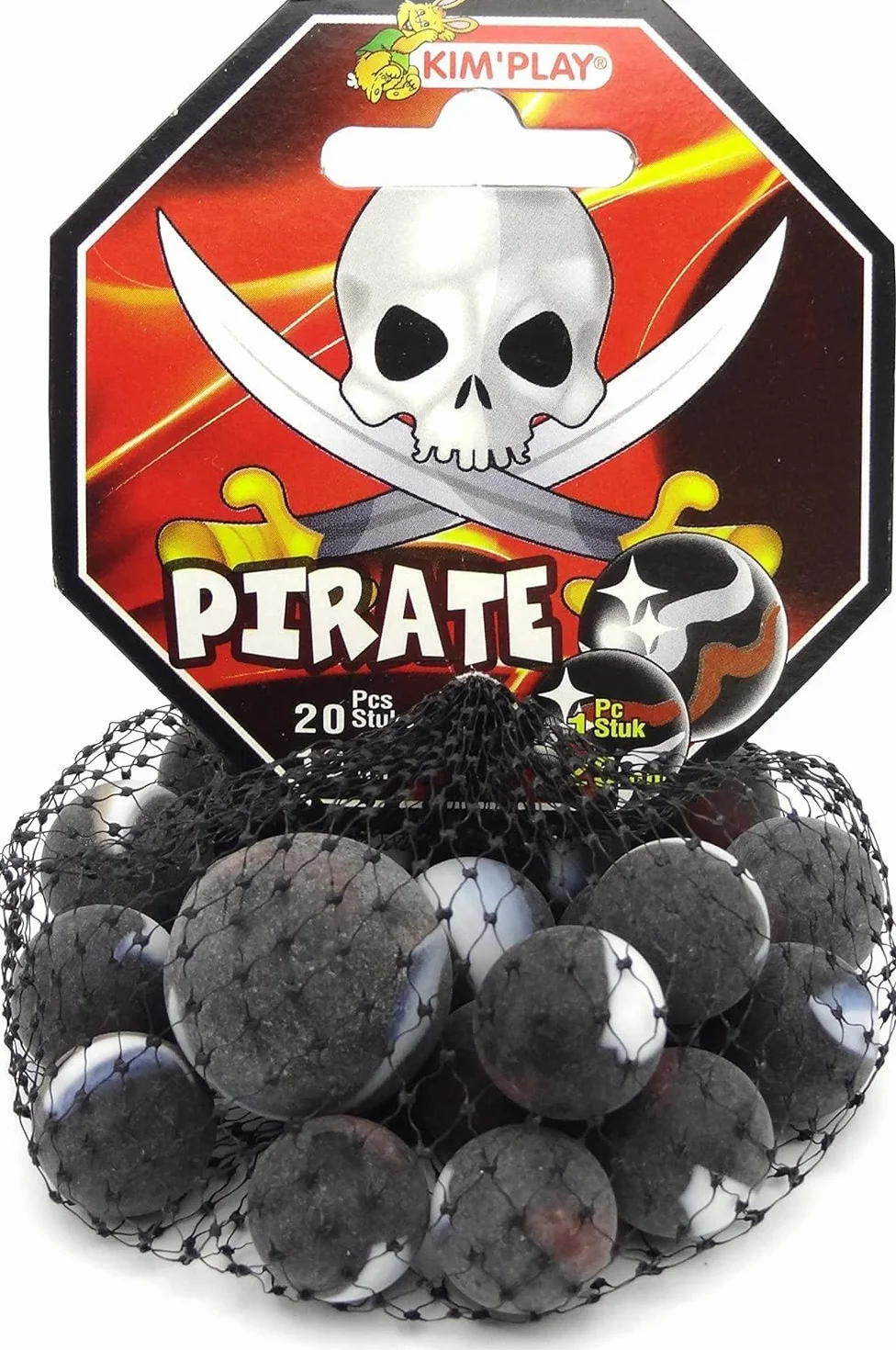 KIM PLAY - 4818-20 et 1 Filet de Billes - Pirates