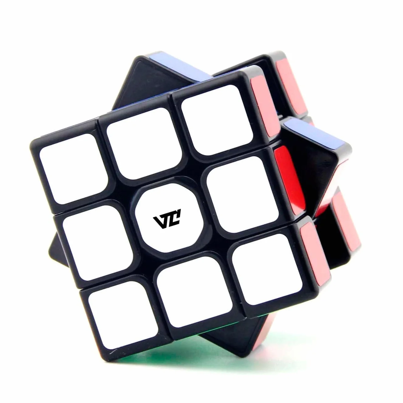 Cubo Mágico 3x3 Velocidad, Puzzle De Gran Resistencia, Speed Cube Rompecabezas Educativo para Niños Y Adultos, Tensión Ajustable, Adhesivos De Fibra De Carbono, 5.5 cm