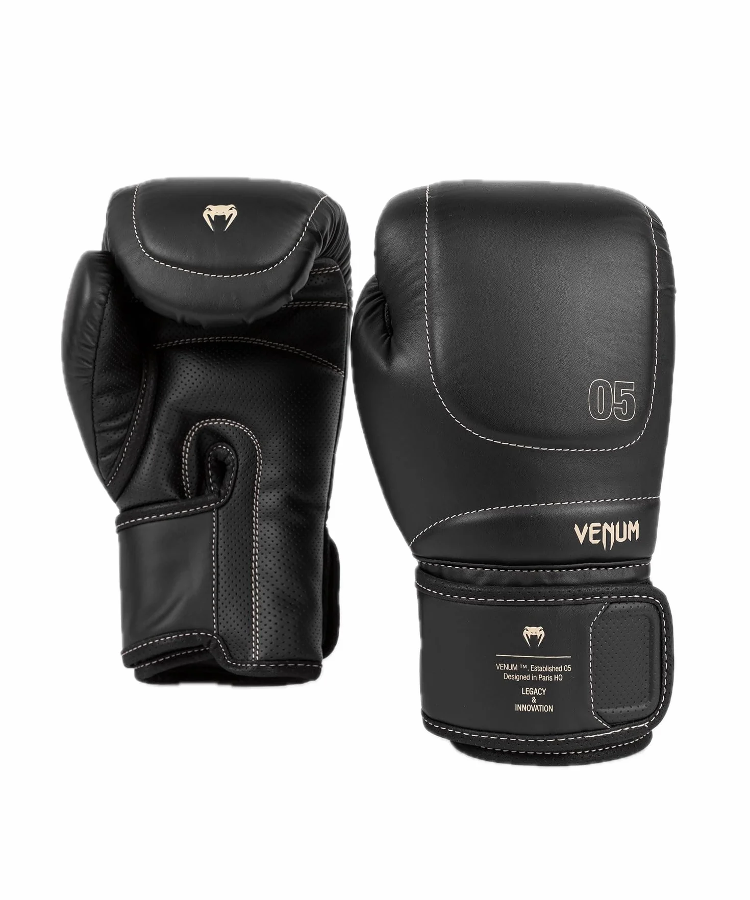 Venum Impact EVO Guantes de Boxeo 12 oz Negro