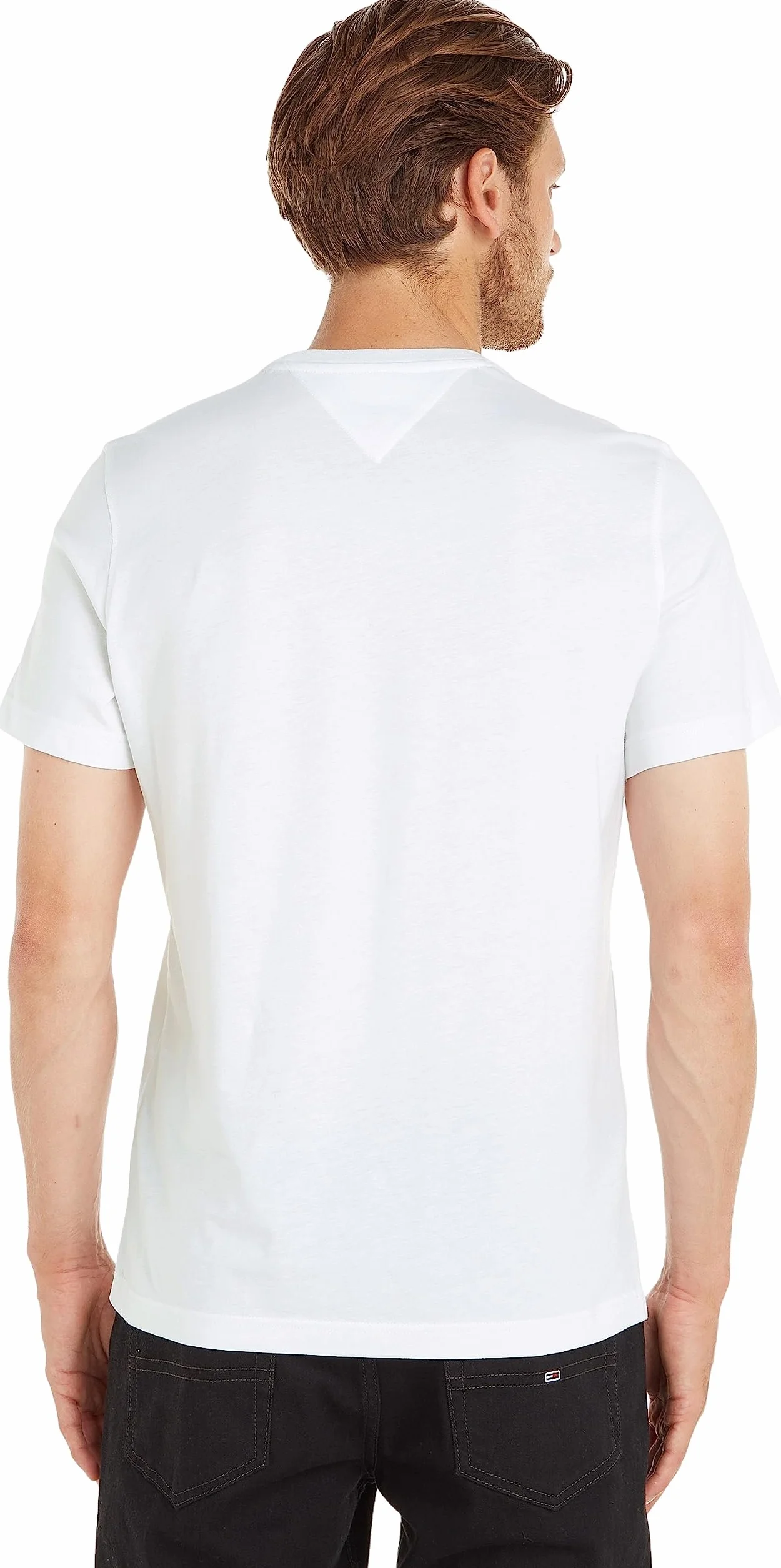 Tommy Jeans Camiseta Manga Corta Hombre Jersey Slim Fit