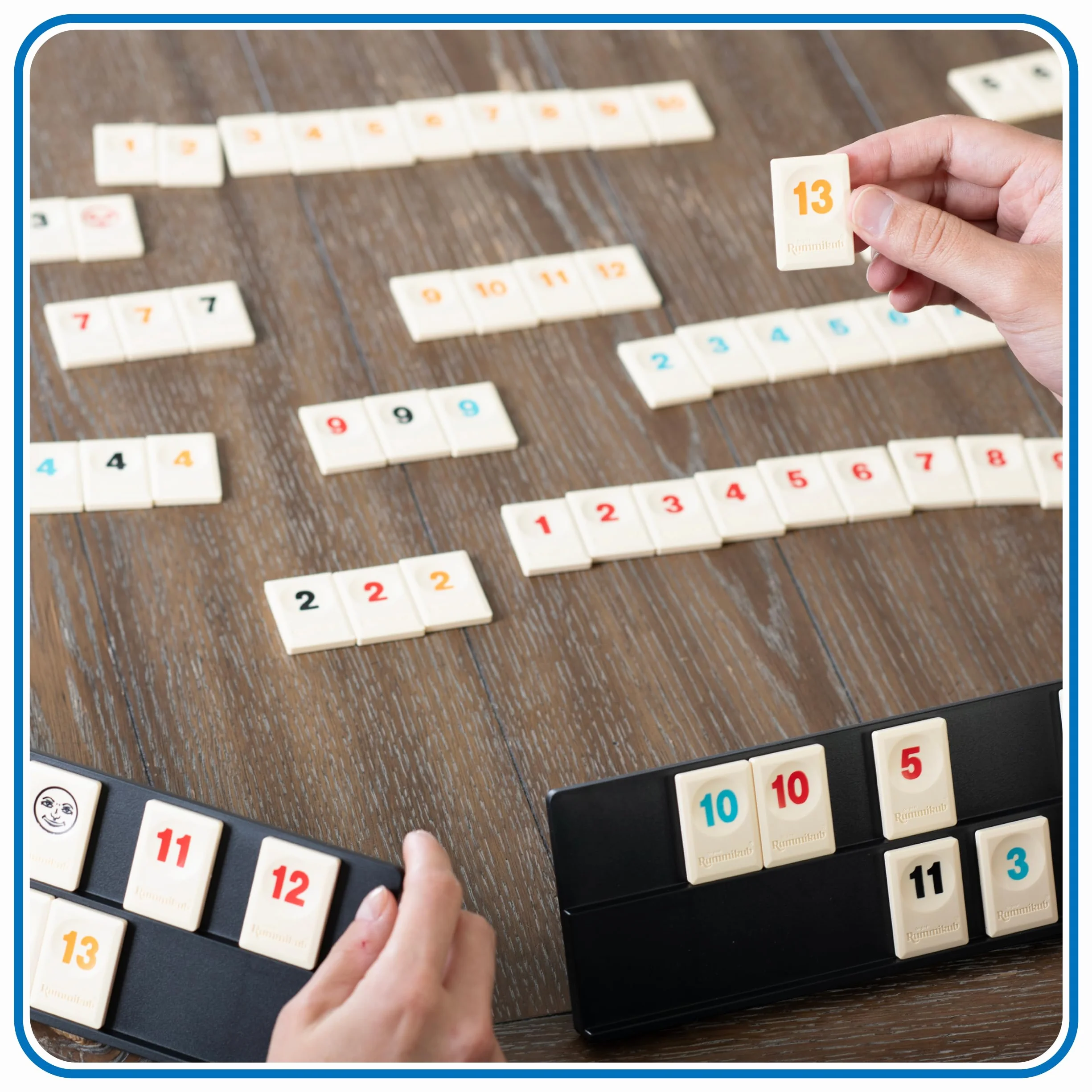Rummikub Original Juego De Mesa 6 Jugadores A Partir De 6 Años Juego Estratégico De Fichas