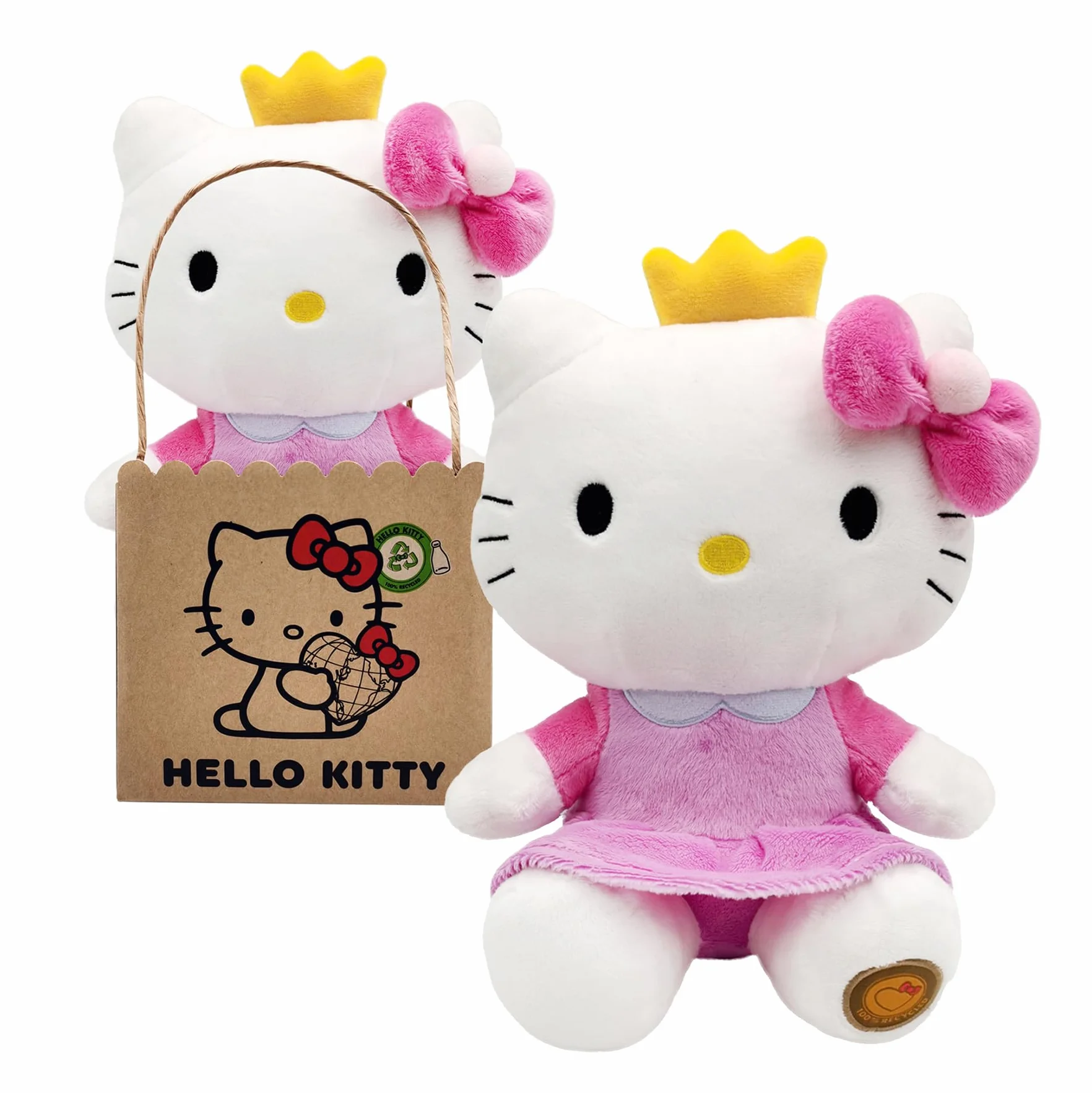 Joy Toy 20614 Hello Kitty Princesa Peluche ecológico 24 cm Multicolor