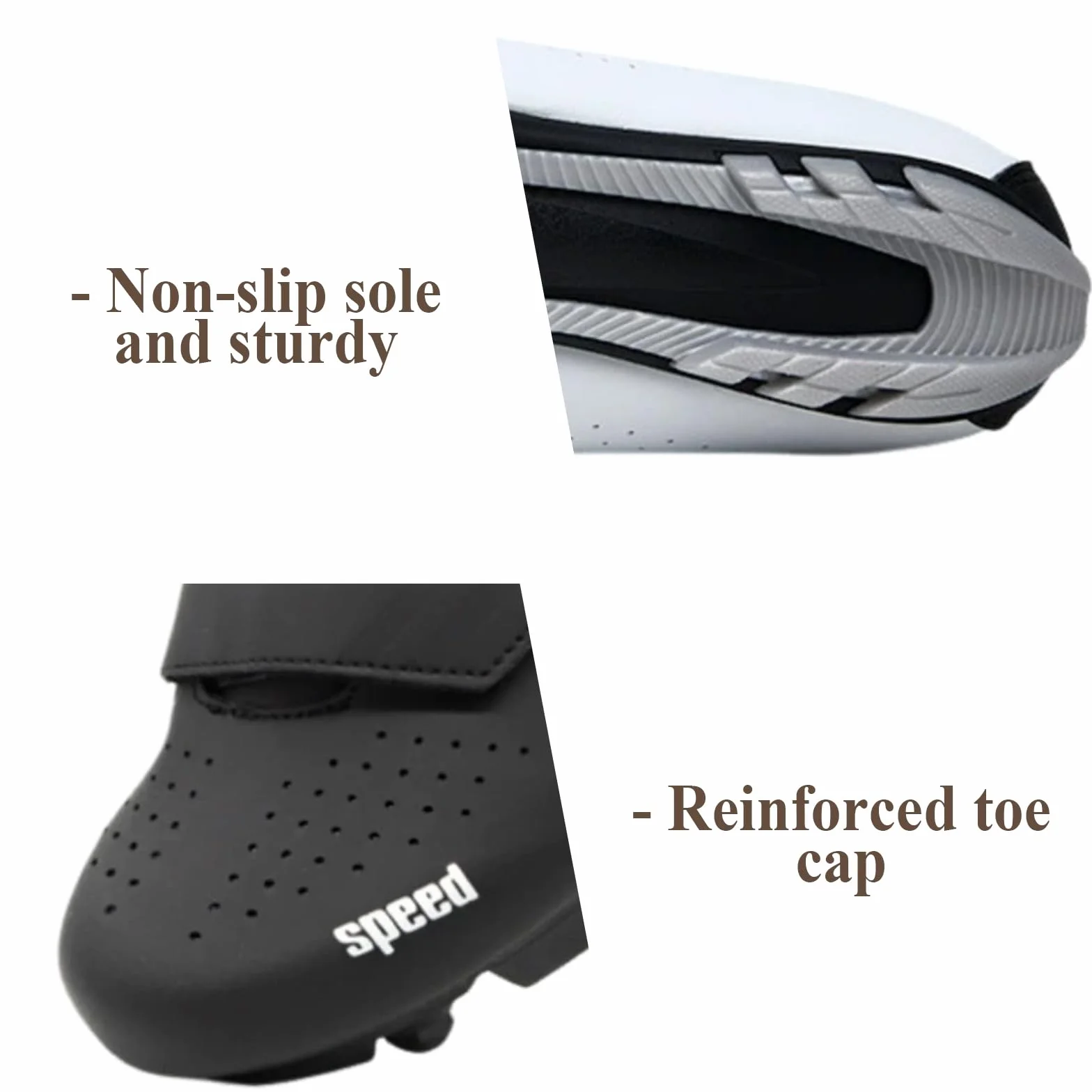 Zapatos Ciclismo MTB Compatible con SPD Pedales Hombre Mujer EU 36-47 Hebilla Giratoria