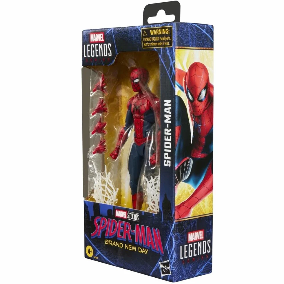 Marvel Legends Series, Spider-Man, Set de Figura Coleccionable Spider-Man Day de 15 cm