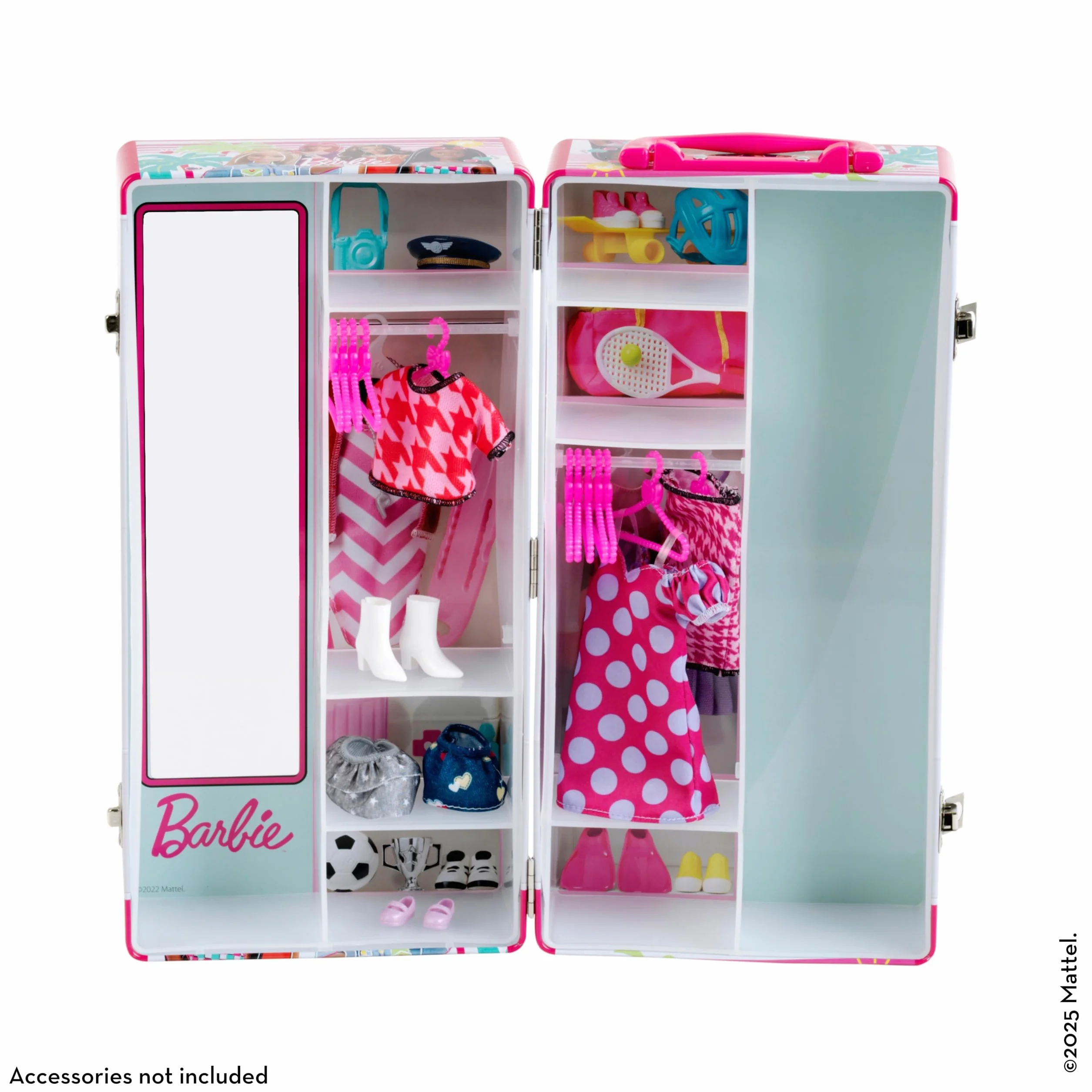 Theo Klein 5801 - Barbie Maletin De Guardarropa para Muñecas