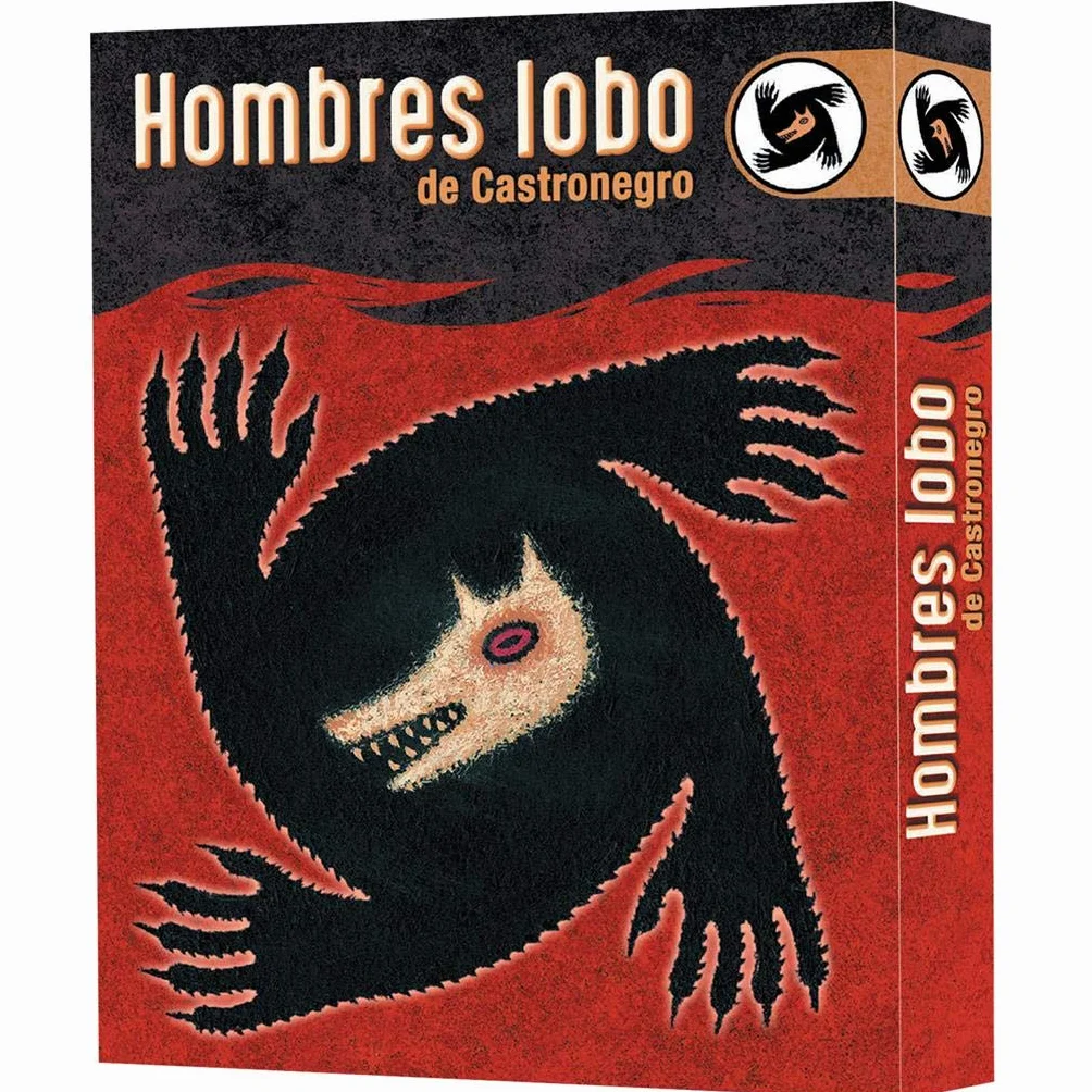 Asmodee Los Hombres Lobo de Castronegro, Party Game de Roles Ocultos, 8-18 Jugadores, 10+ Años, 30 Minutos