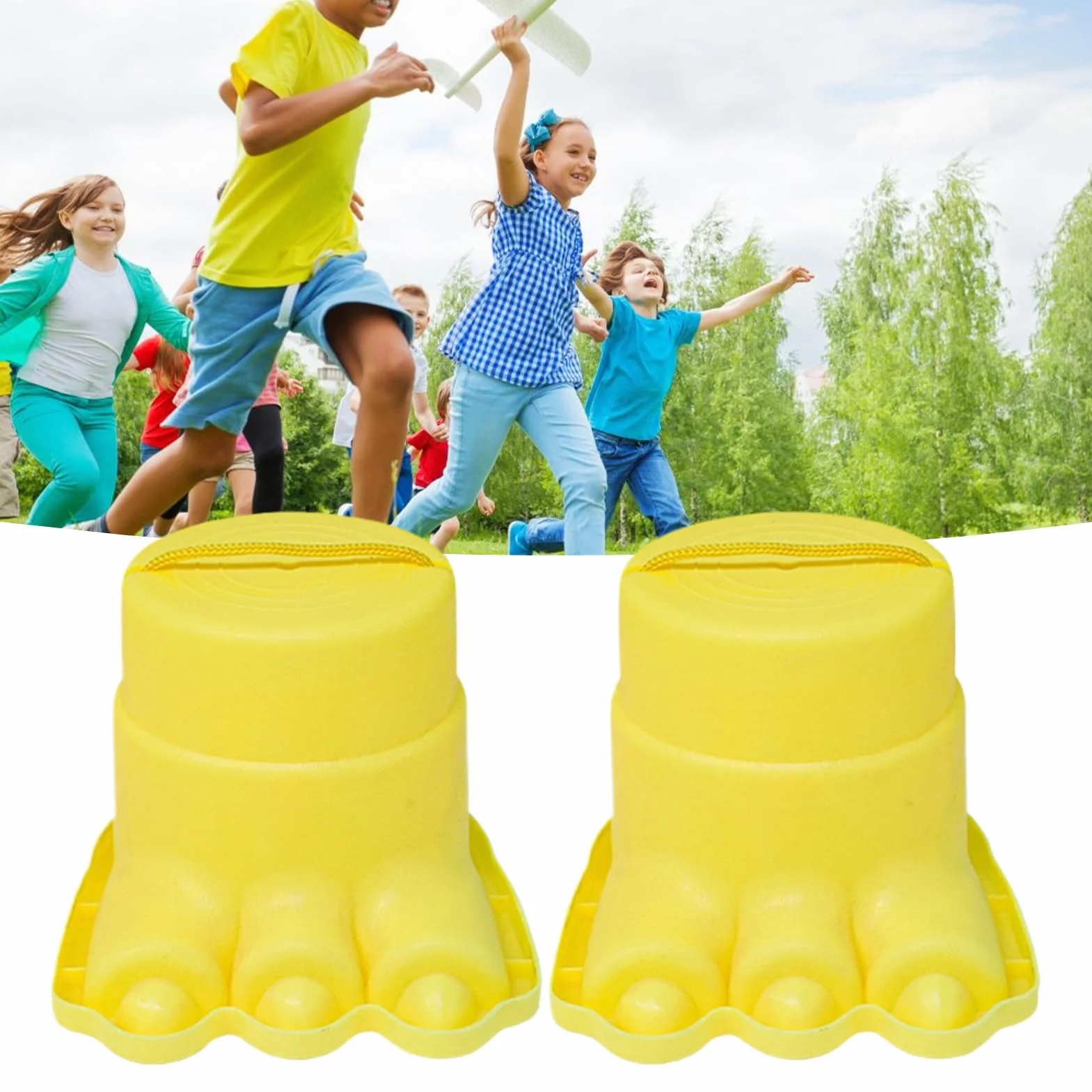 Stilts for Kids - 5.31x3.94x4.13in Balance Stilts for Kids | Walking Stilt Balance Stepper | Weight-Bearing Motor Skill Development Exercise Toys fôr Indoor Recess Backyard Party Homeschool Gym