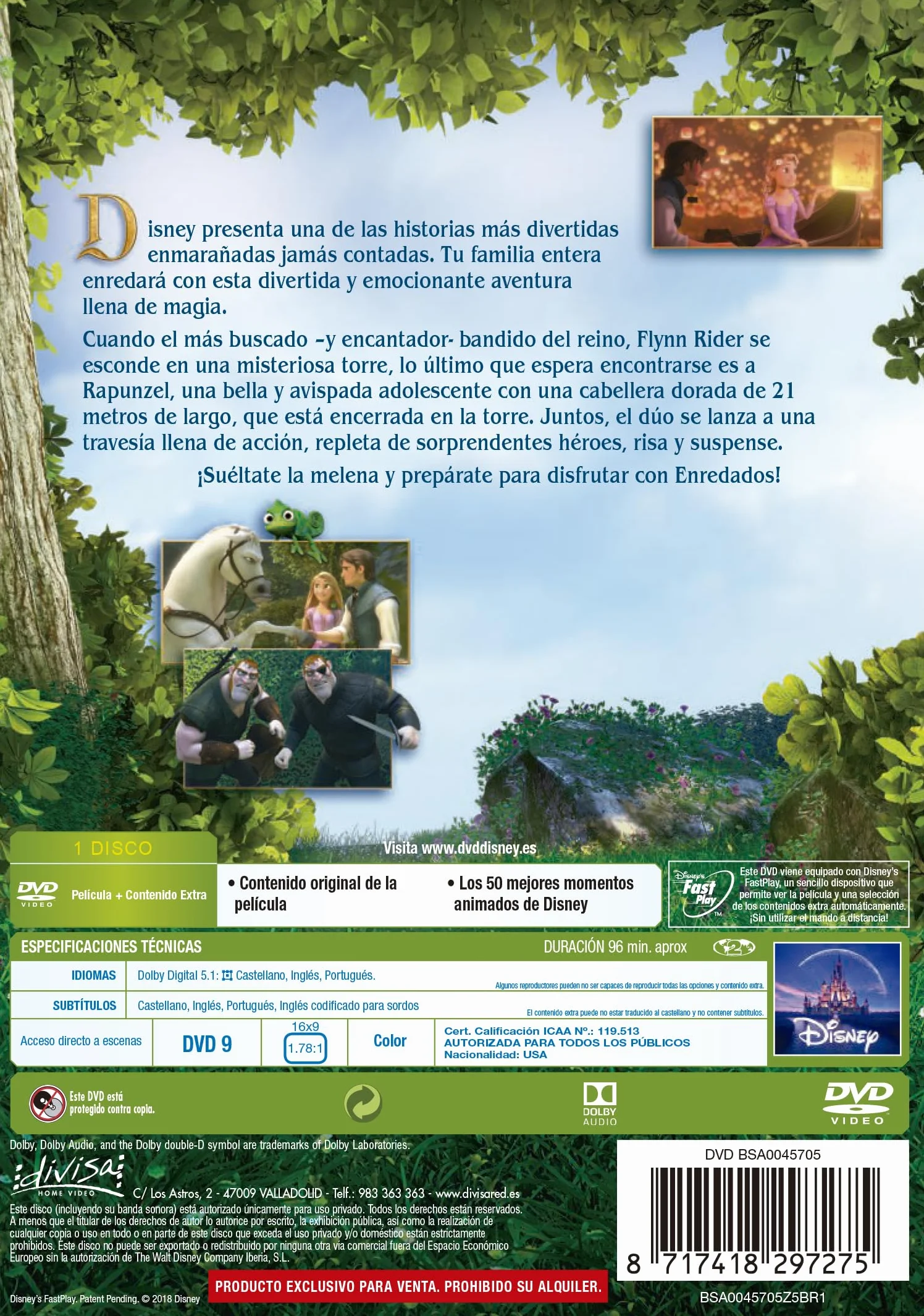 Enredados (Tangled) (DVD)