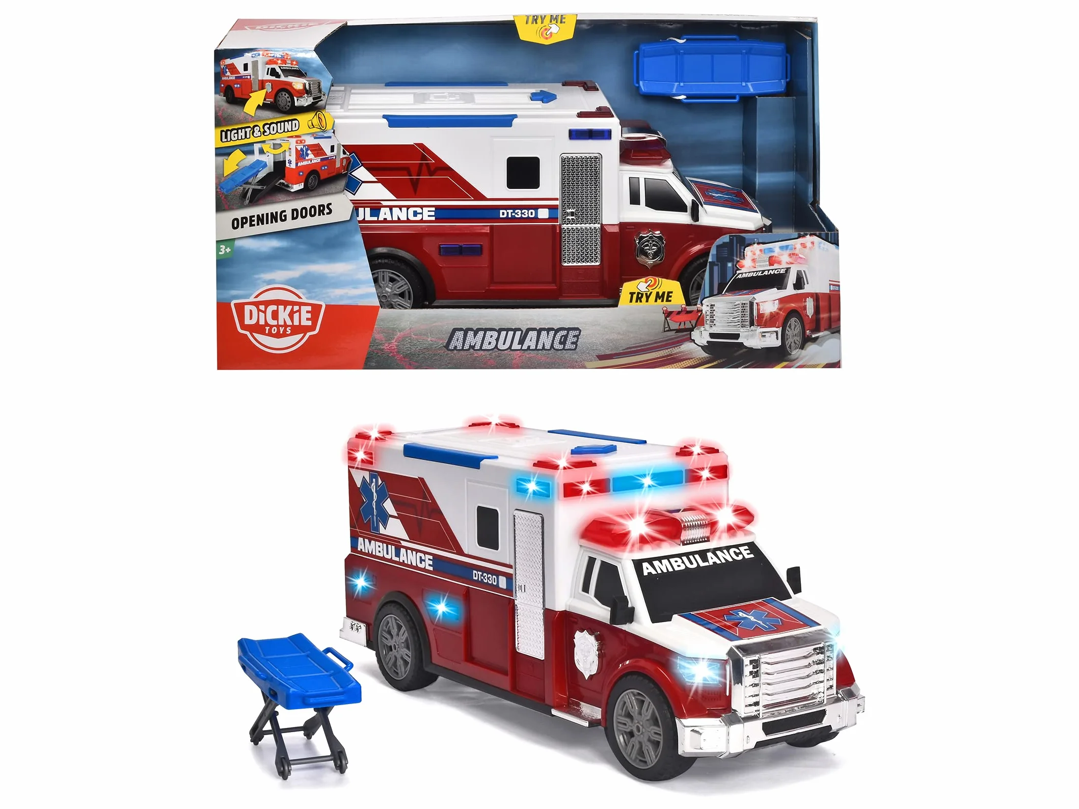 Dickie Ambulance with Light and Sound 203308389