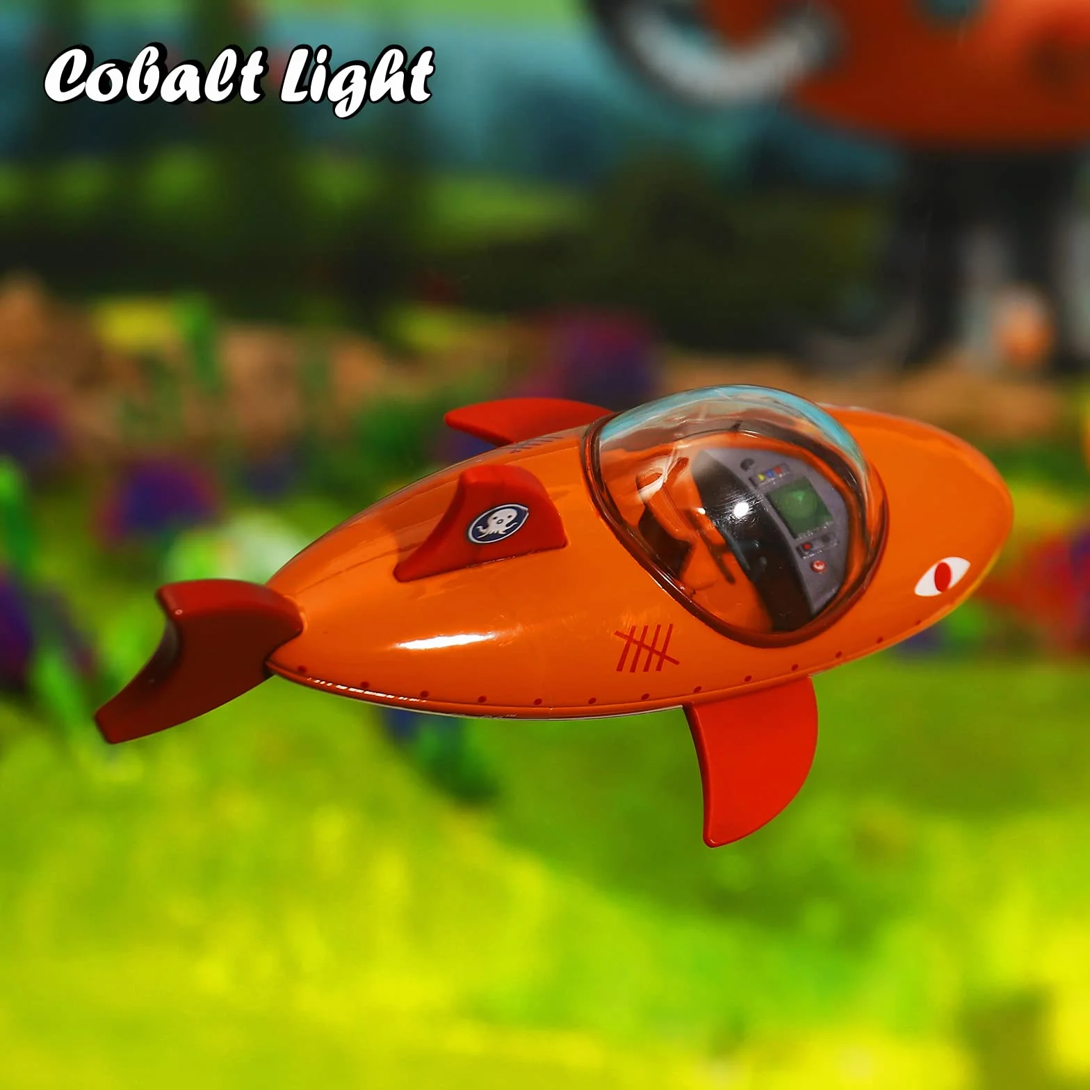 Oct GUP B Compatible con octonautas Juguetes, Barco de Rescate de Metal Octopod Castle Barnacles Kwazii Shellington Tweak Dashi Peso Regalos de cumpleaños para niños