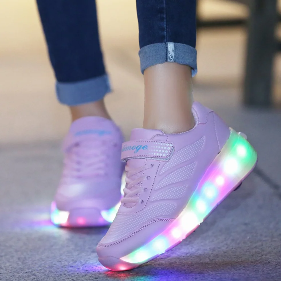 Patines de Ruedas Led Unisex Adulto