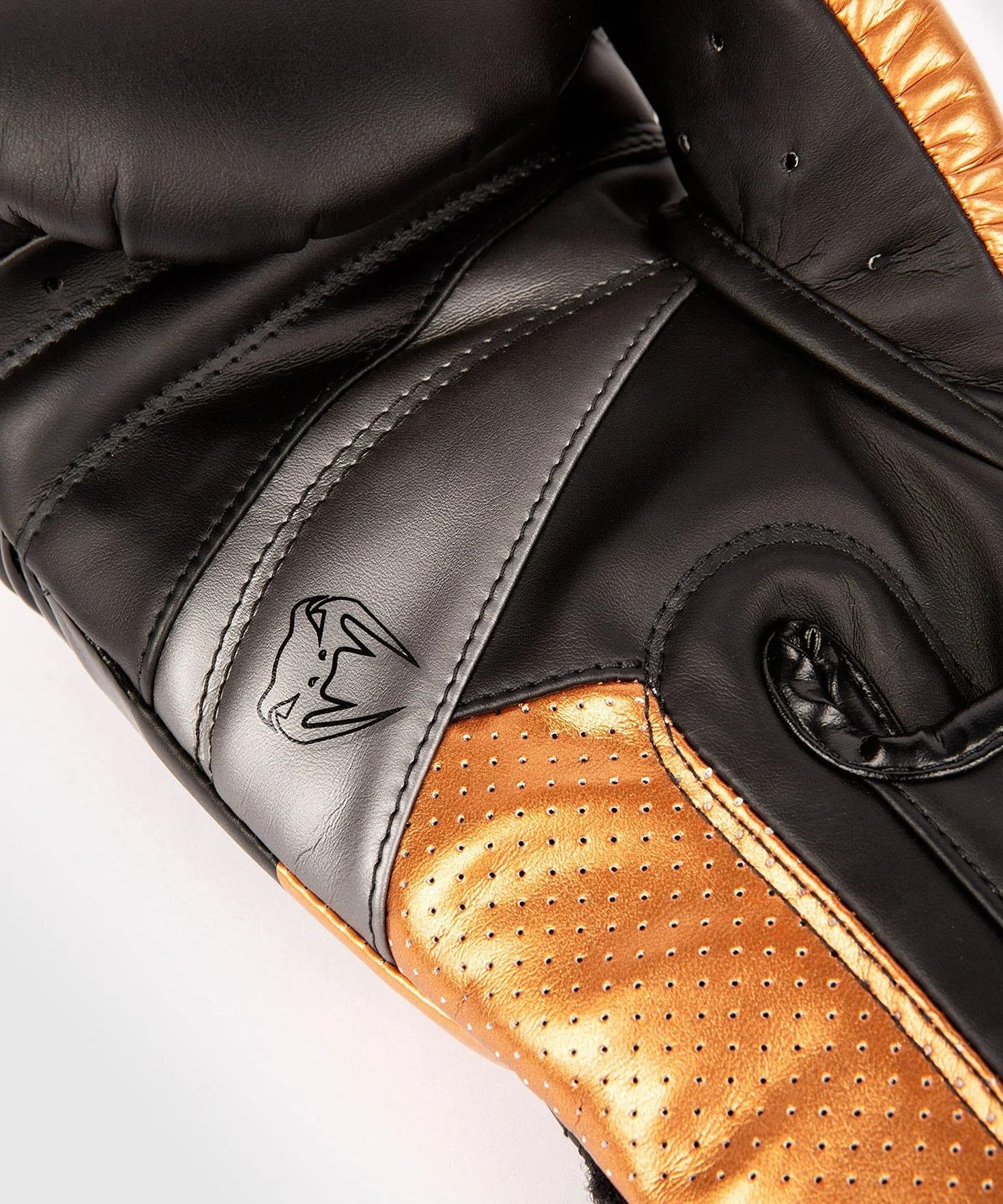 Venum Guantes de Boxeo Elite EVO Negro Bronce 14-Ounce