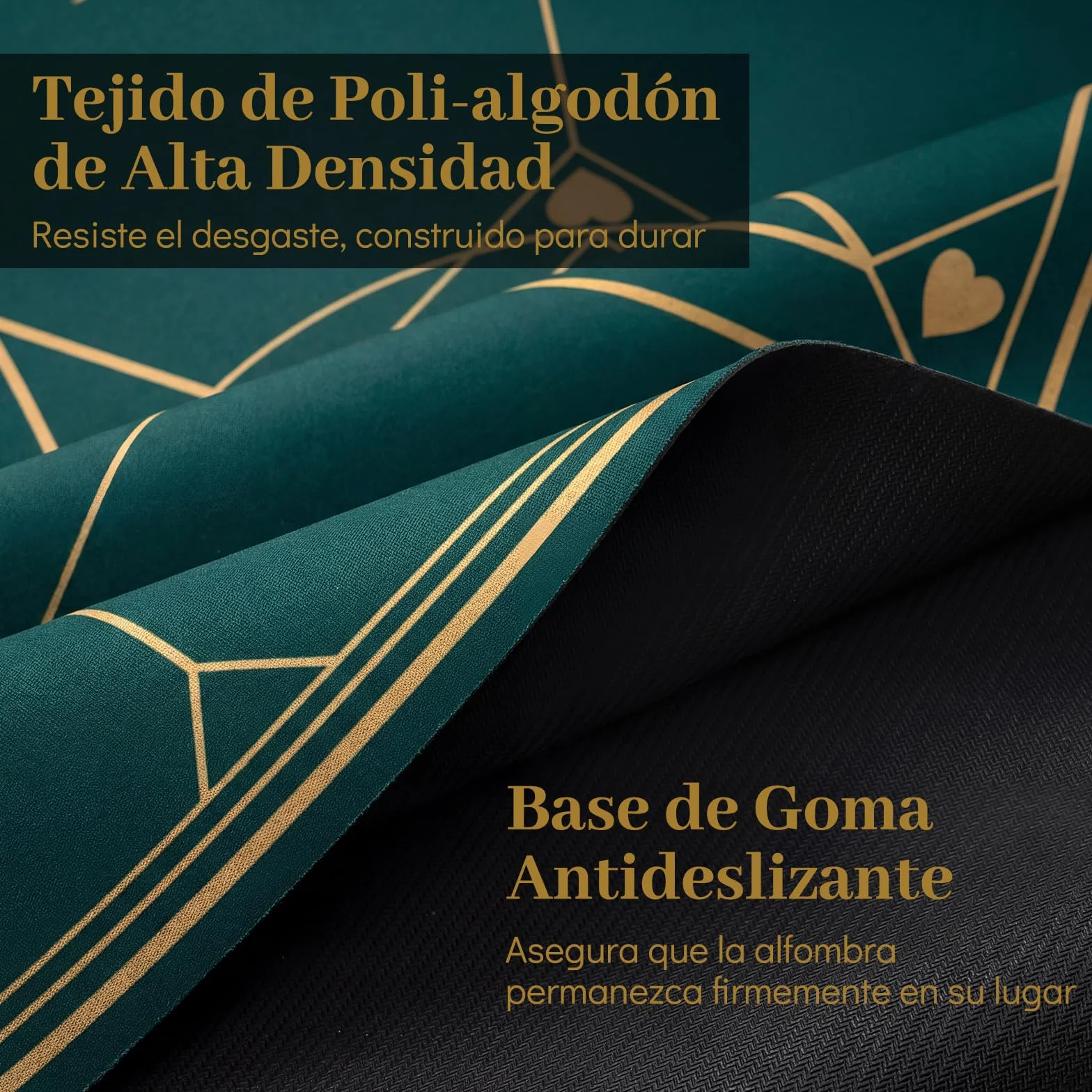 COSTWAY Tapete de Póquer Redondo para Texas Hold'em, Base de Goma Antideslizante Plegable, Bolsa de Transporte, Alfombra de Mesa de Póker de Casino para 8 Jugadores Cartas Blackjack (100 cm)