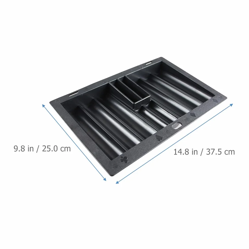 Bandeja para chips de póquer para juegos de mesa – Bandeja resistente con gran capacidad para 350 fichas, ideal para juegos y noches de póquer