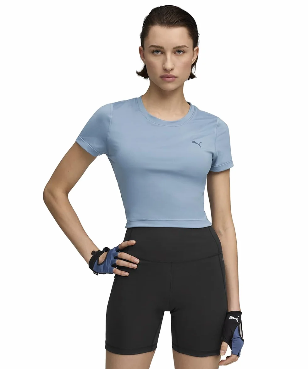 PUMA W Cloudspun SS Twist Tee Camisetas Unisex Adulto Pack de 1