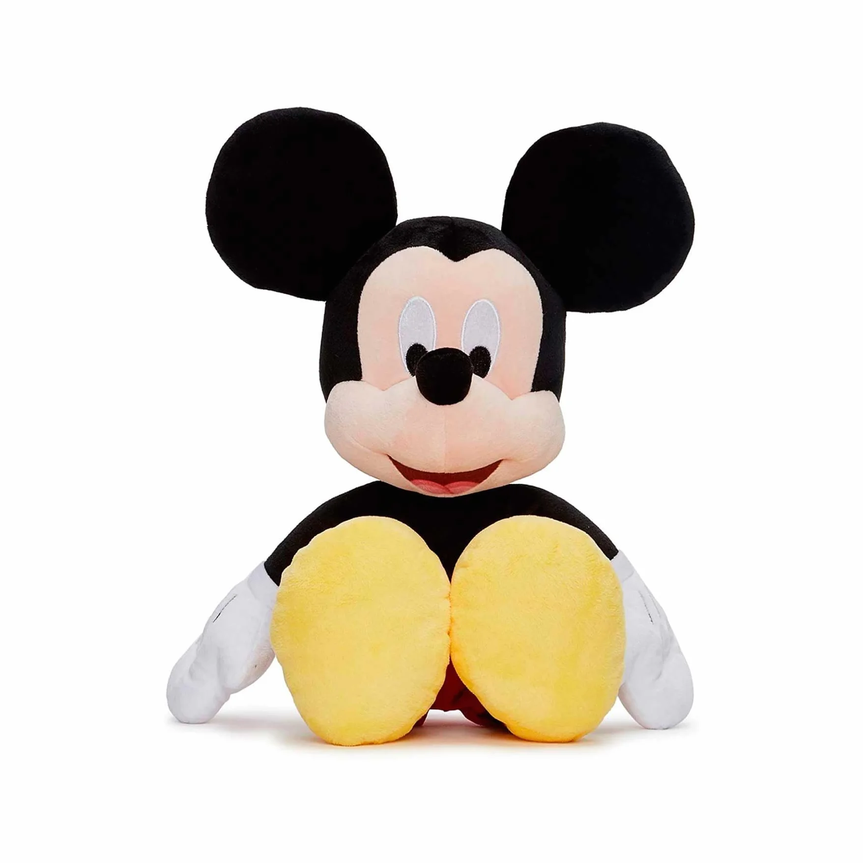 Disney Mickey Mouse Peluche 35 cm con Pantalon Rojo Material Suave Original