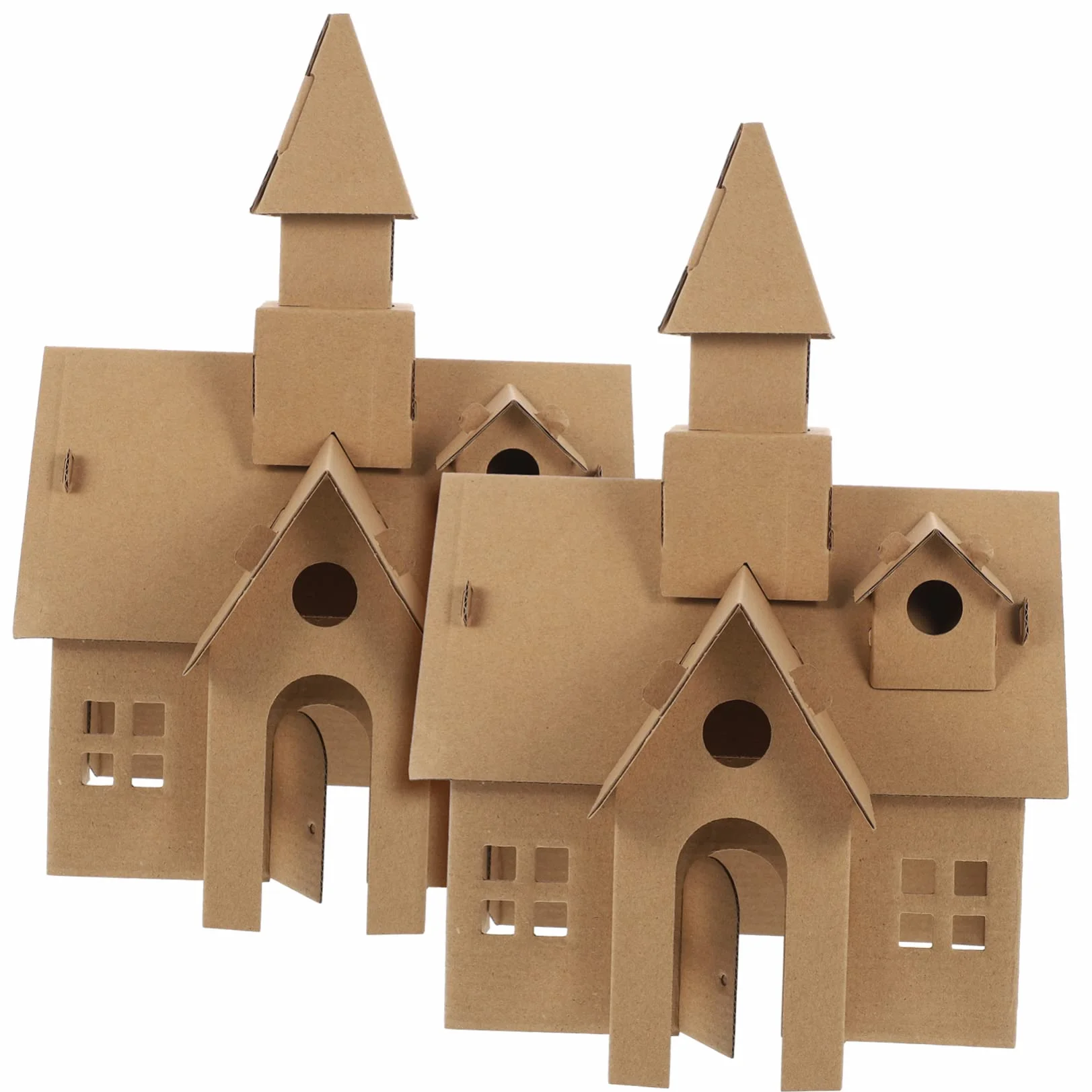 Toddmomy 2 Piezas De Castillos De Bricolaje Para Niños, Juguete Educativo De Construcción Diy, Decoración Creativa Para Navidad o Cumpleaños