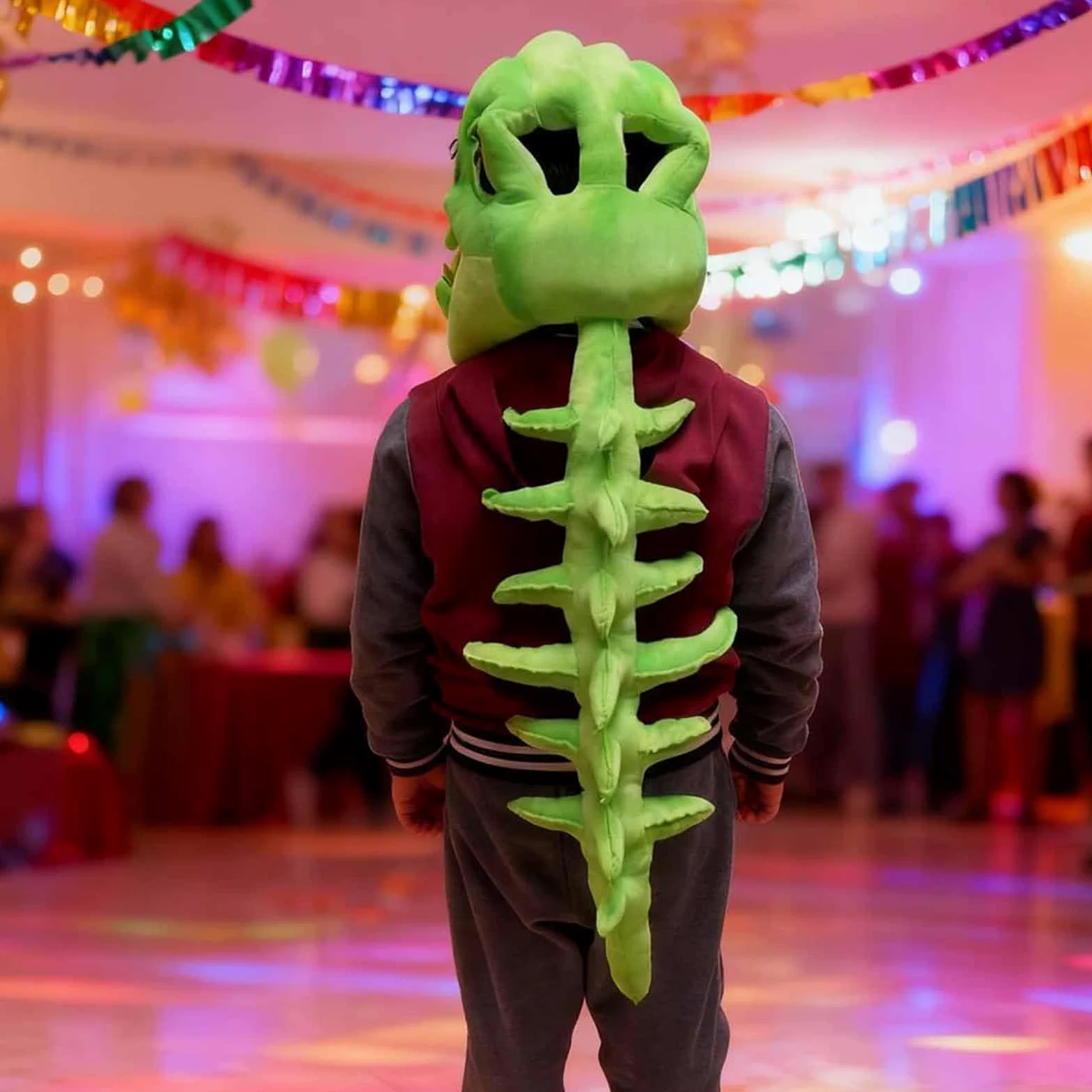 Disfraz de esqueleto de dinosaurio para niños | Disfraces con efectos de sonido - Disfraz de fiesta para Halloween - Eventos escénicos para adultos Eventos temáticos Festivales de cómics Casas