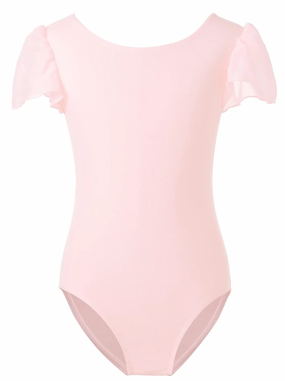Maillot Ballet Niña Leotardo Danza Manga de Soplo 3-12 Años