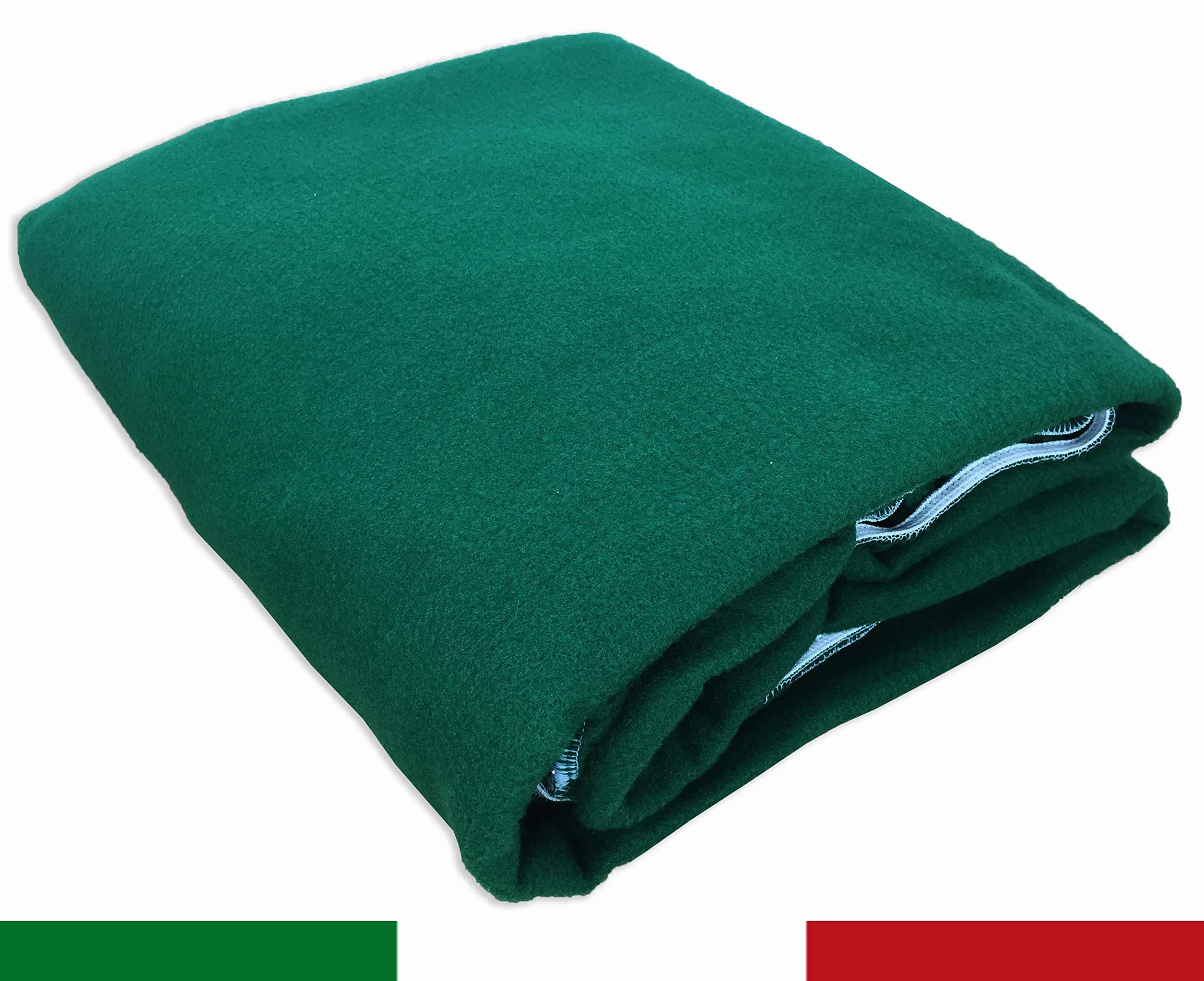 tex family Mantel para Juegos de Cartas como el póquer para Proteger la Mesa, Verde, 135 x 135 cm, Cuadrado