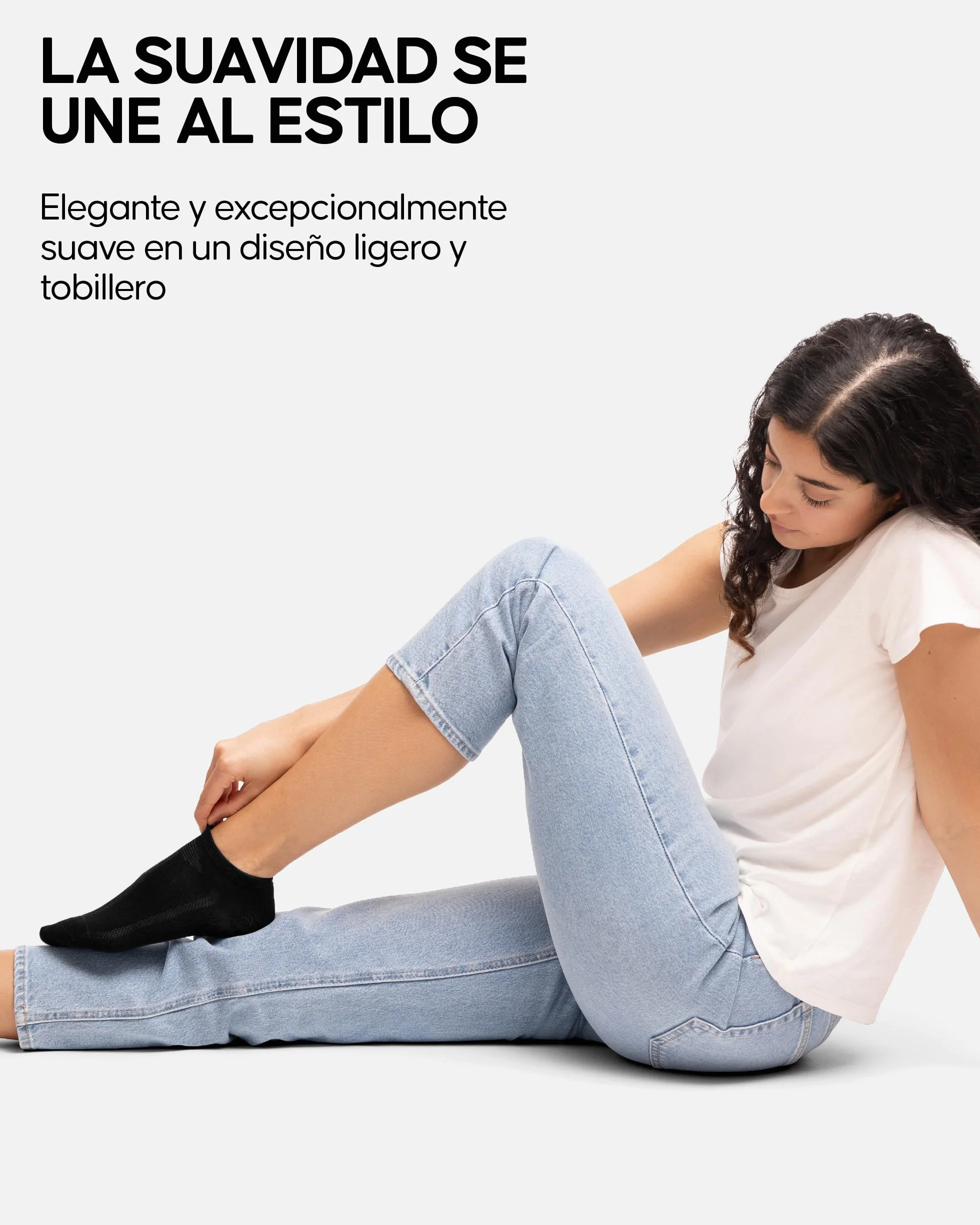 DANISH ENDURANCE Calcetines Tobilleros Bambú Transpirables 6 Pack