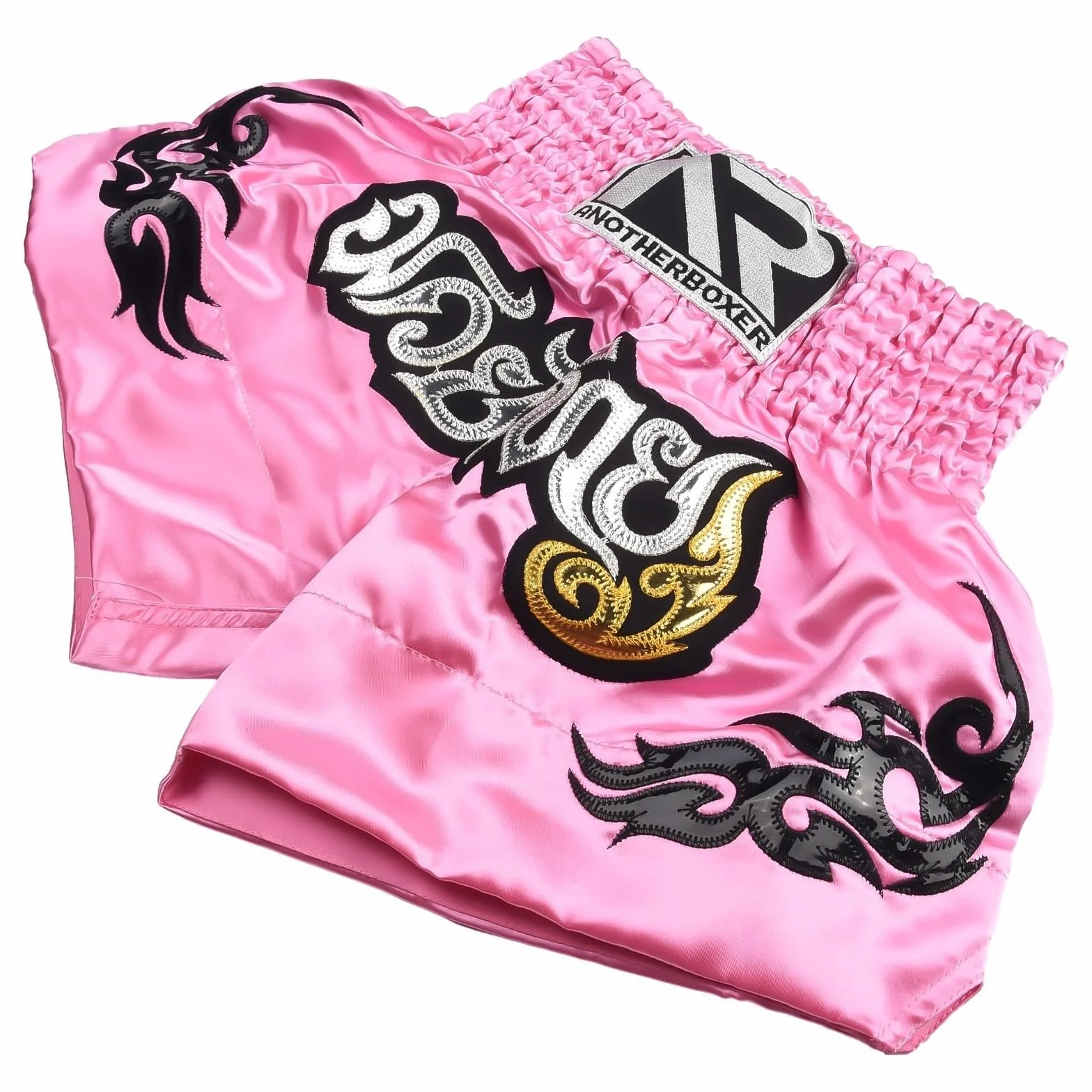 Anotherboxer Pantalones cortos de Muay Thai Kick Boxing unisex transpirables