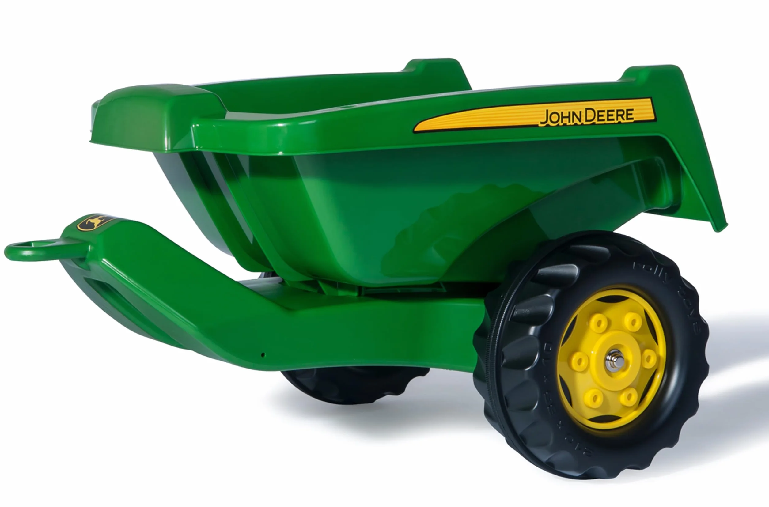 Rolly Toys rolyKipper II John Deere remolque de una rueda volcable para niños