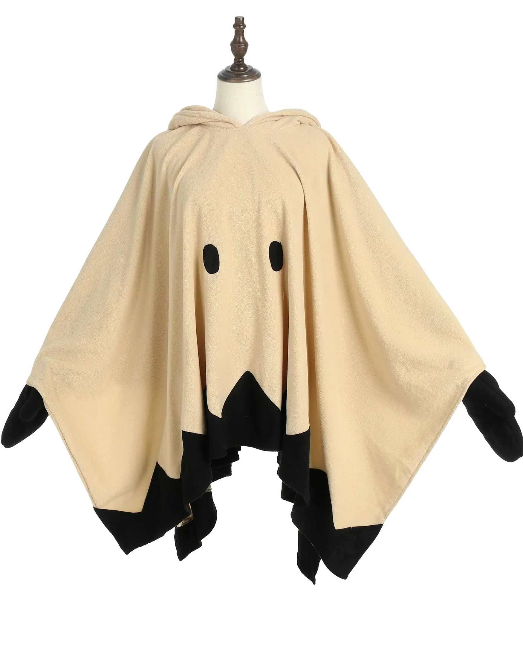 haikyuu Capa de anime kawaii con guante, sombrero con capucha, disfraz de cosplay, linda manta para el hogar