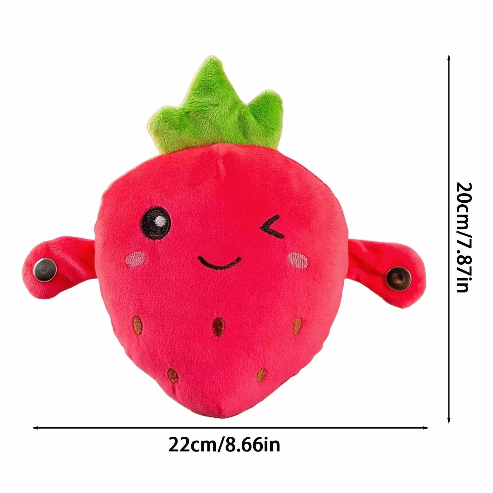 Genérico Interactive Music Plush Toy, Juguetes Bebes 6-12 Meses, Fruit & Banana Plush - De Piano Musical De Peluche, Peluches Táctiles Plátano Y Fruta para El Aprendizaje & Niños