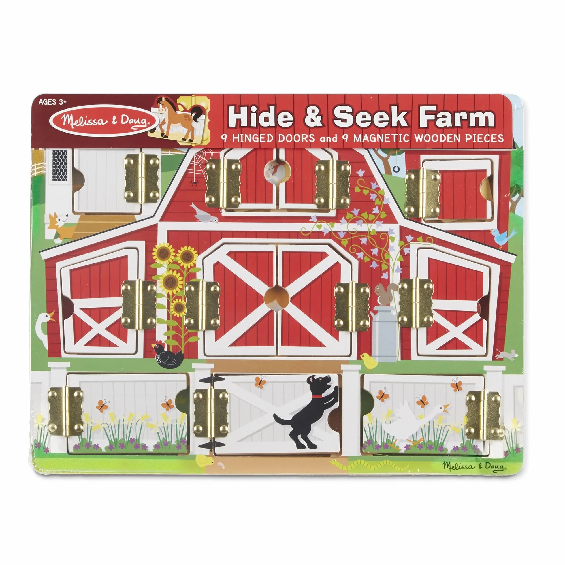 Melissa and Doug Granja de Las escondidas, 3+ Años