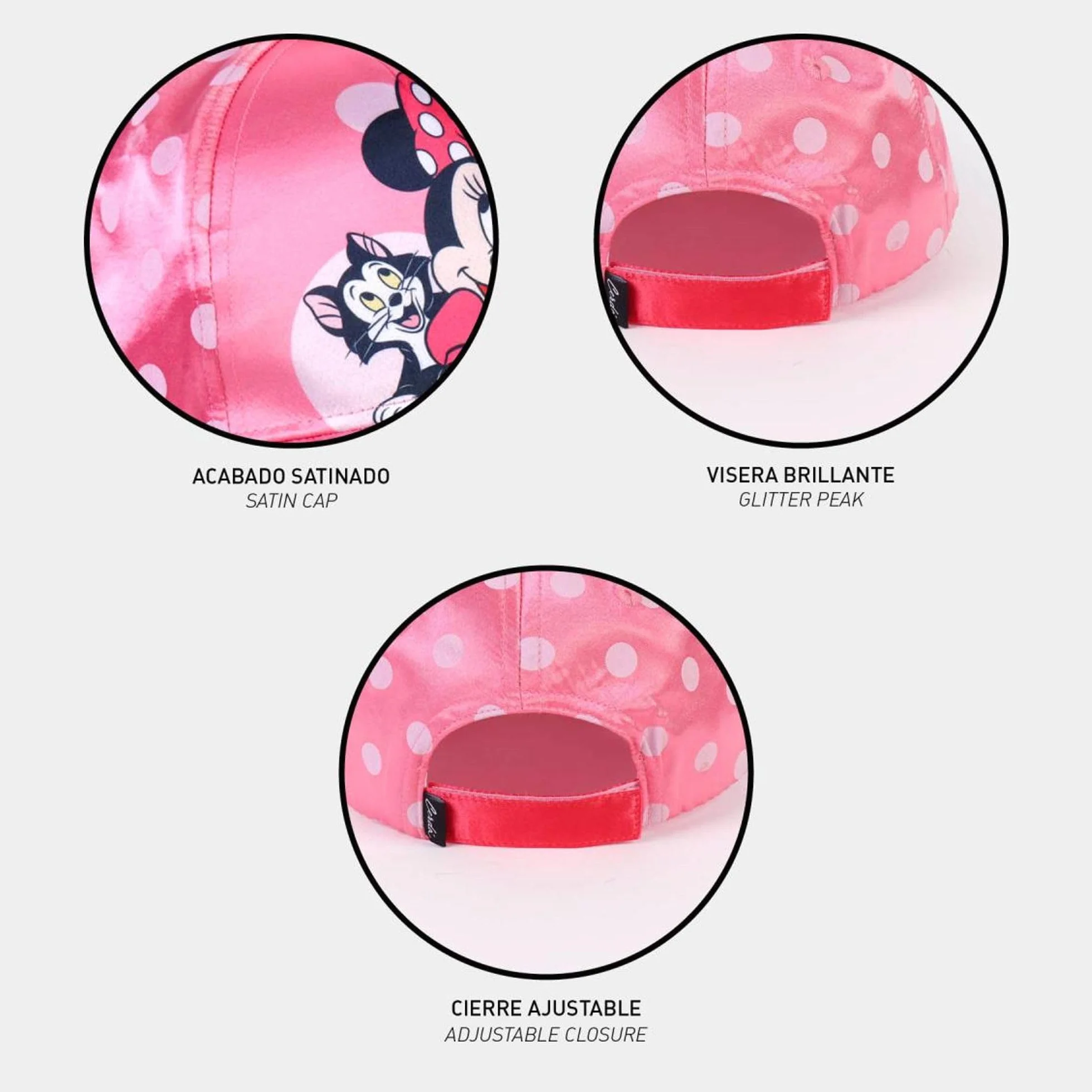 CERDÁ Life's Little Moments Minnie Mouse Curved Visor Cap Baby