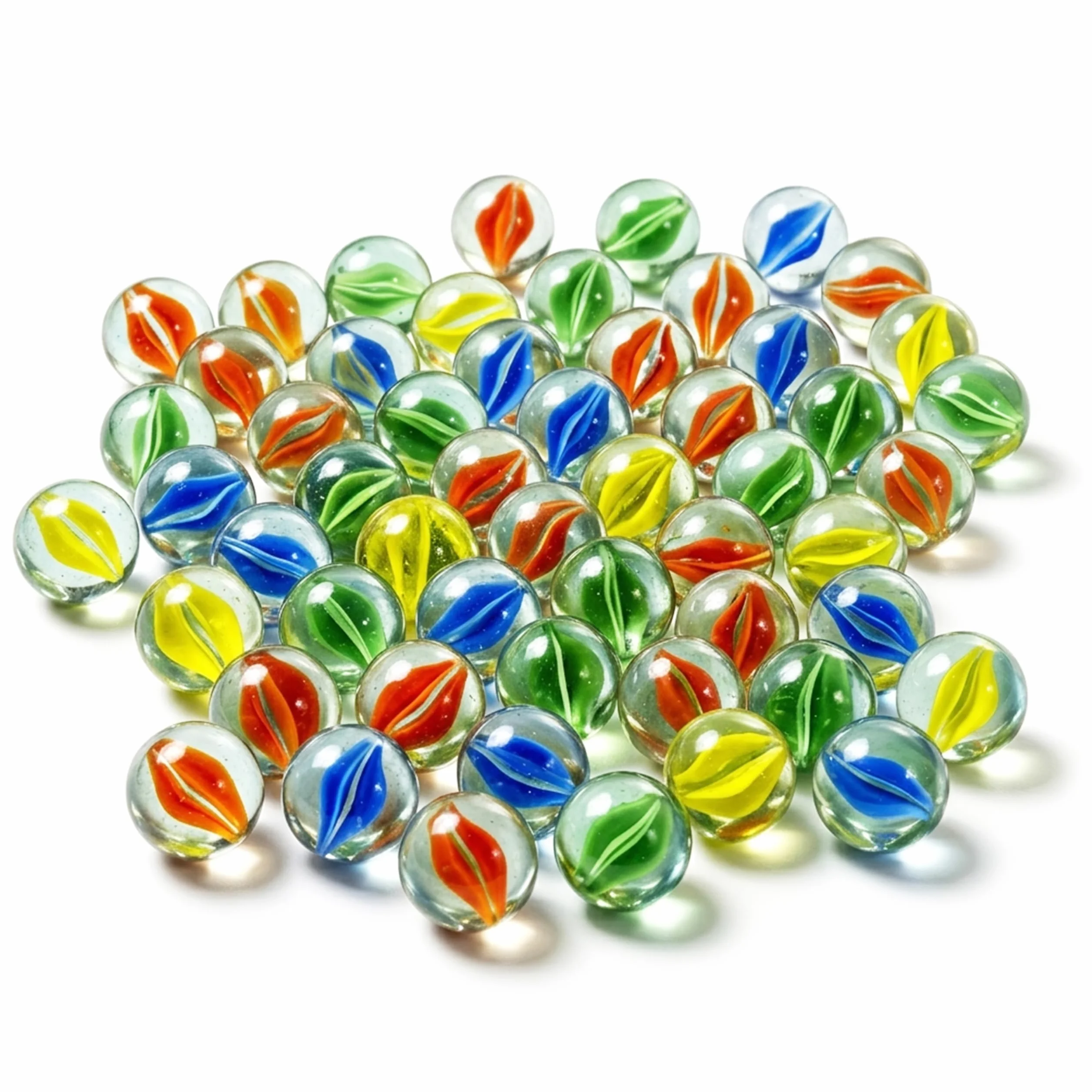 ARSUK Canicas de Cristal 70-80 Pedazos Mármoles de Cristal Coloridos, Juguetes de Bolas de Canicas para Juguetes de la Decoración, Consolas de Juegos, Juego de niños