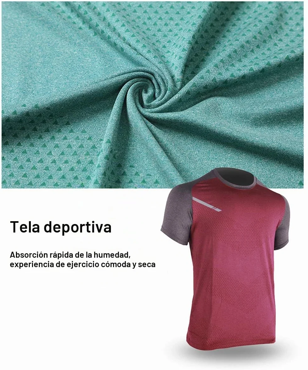 GYMAPE Muscle Camisetas Hombre Atlético Entrenamiento Transpirable Secado rápido Correr Gimnasio