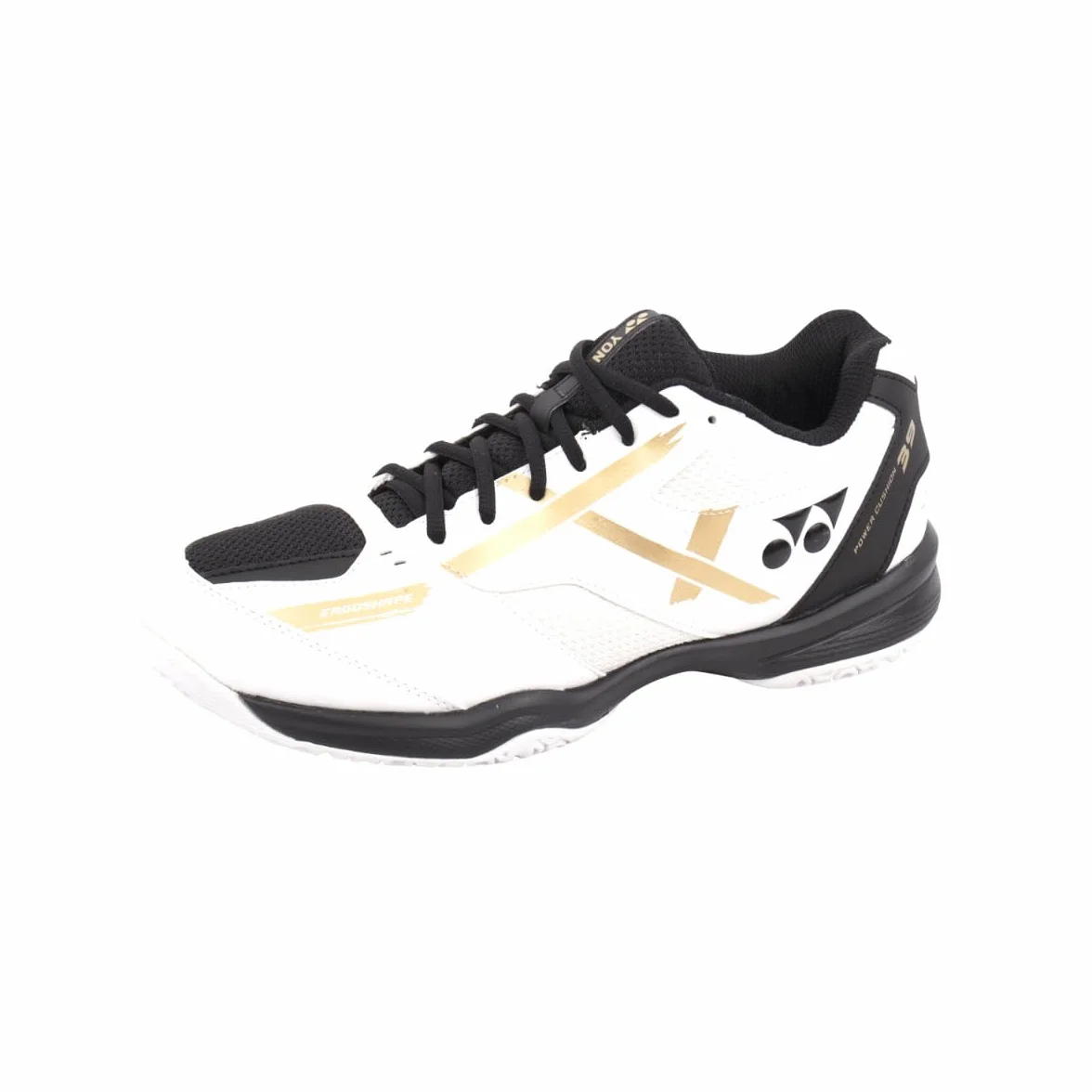 YONEX Power Cushion 39 Zapatillas de bádminton anchas blanco dorado